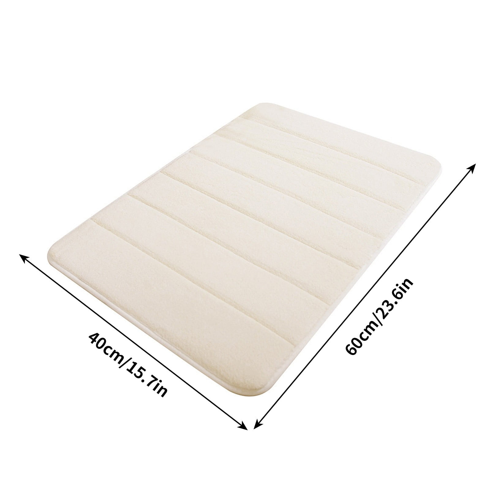 Dmlowu Bathroom Rugs - Ultra Absorbent Non-Slip Floor Bath Mat, Super Soft Shower Mat for Bath Tub, Machine Washable 16x24