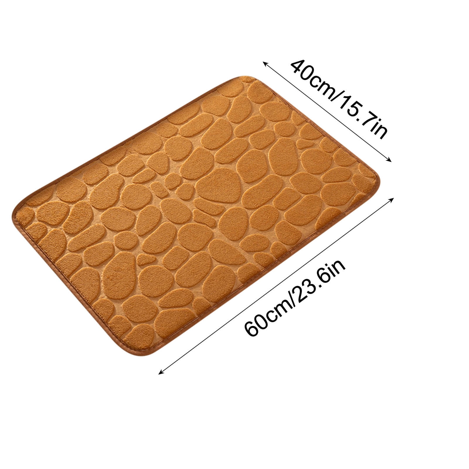Dmlowu Bathroom Rugs - Ultra Absorbent Non-Slip Floor Bath Mat, Super Soft Shower Mat for Bath Tub, Machine Washable 16x24