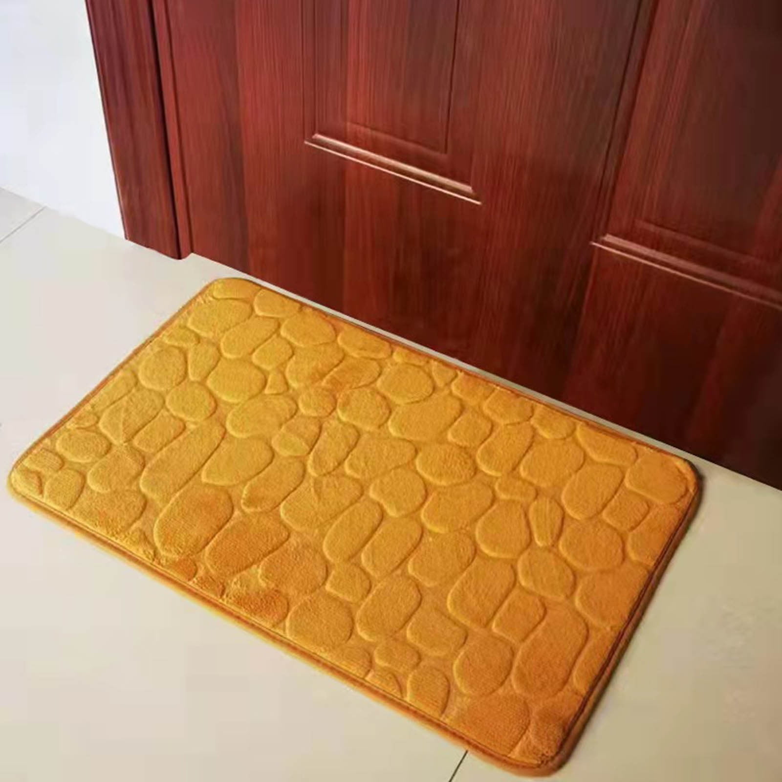 Dmlowu Bathroom Rugs - Ultra Absorbent Non-Slip Floor Bath Mat, Super Soft Shower Mat for Bath Tub, Machine Washable 16x24