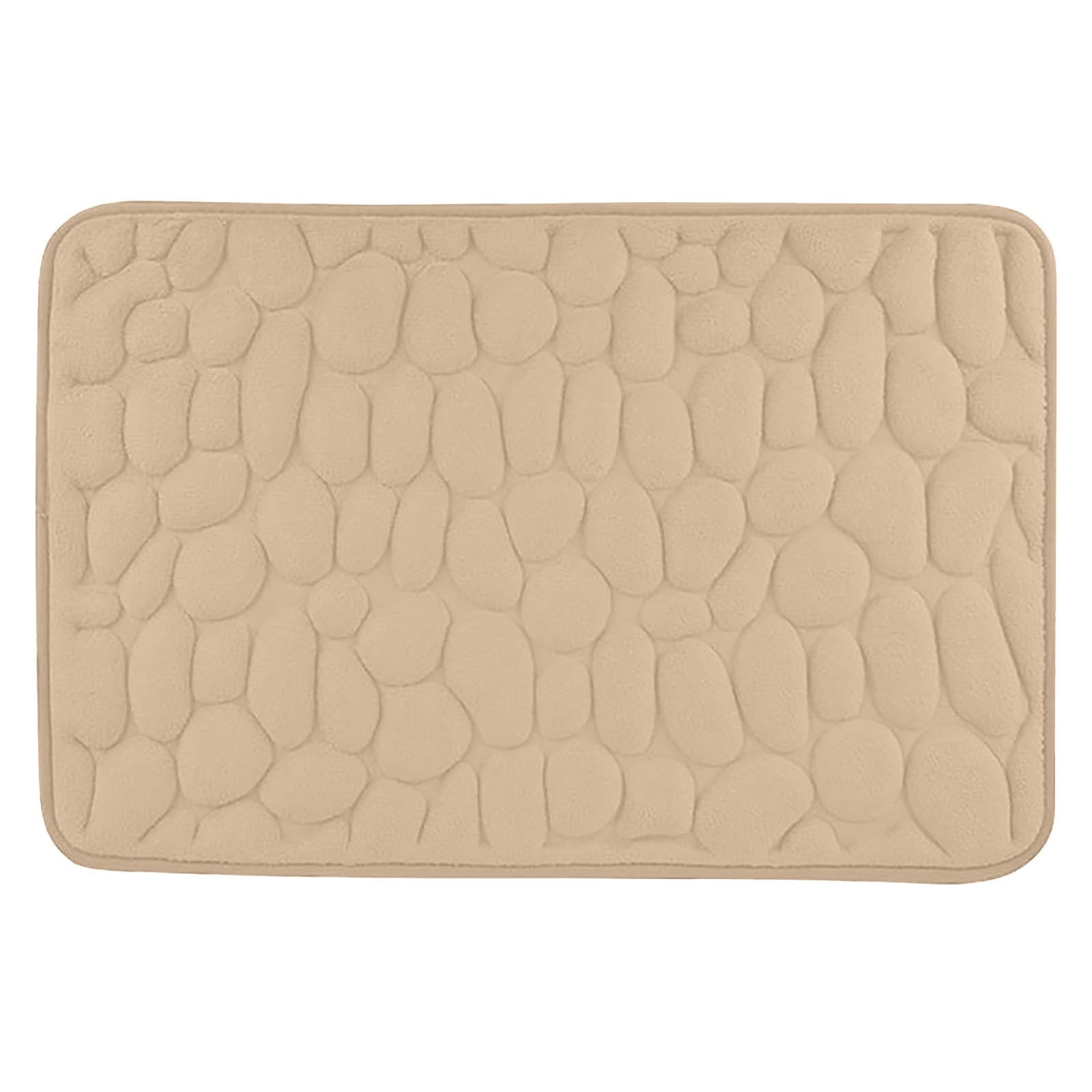 Dmlowu Bathroom Rugs - Ultra Absorbent Non-Slip Floor Bath Mat, Super Soft Shower Mat for Bath Tub, Machine Washable 16x24