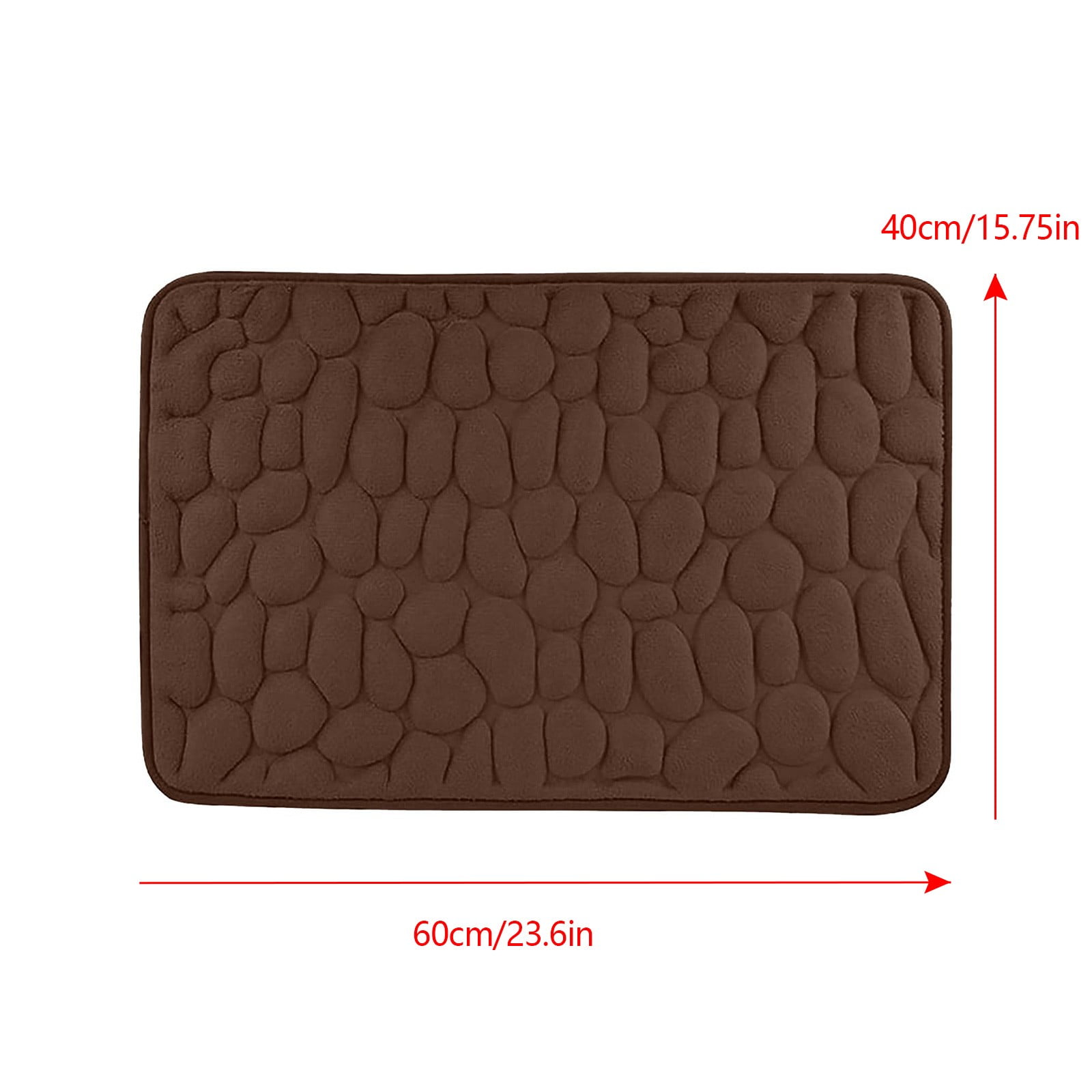 Dmlowu Bathroom Rugs - Ultra Absorbent Non-Slip Floor Bath Mat, Super Soft Shower Mat for Bath Tub, Machine Washable 16x24