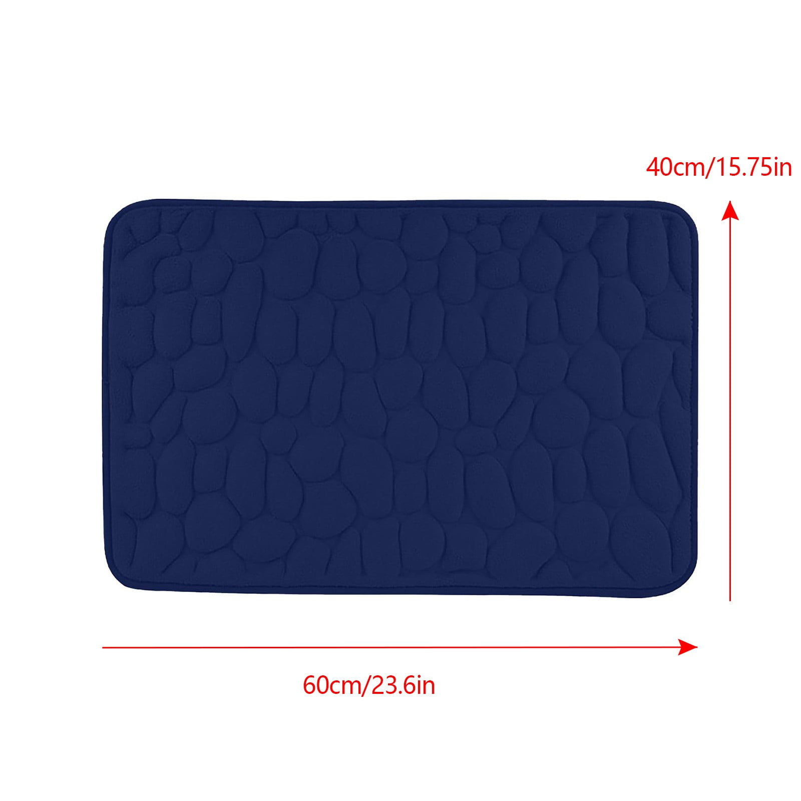 Dmlowu Bathroom Rugs - Ultra Absorbent Non-Slip Floor Bath Mat, Super Soft Shower Mat for Bath Tub, Machine Washable 16x24