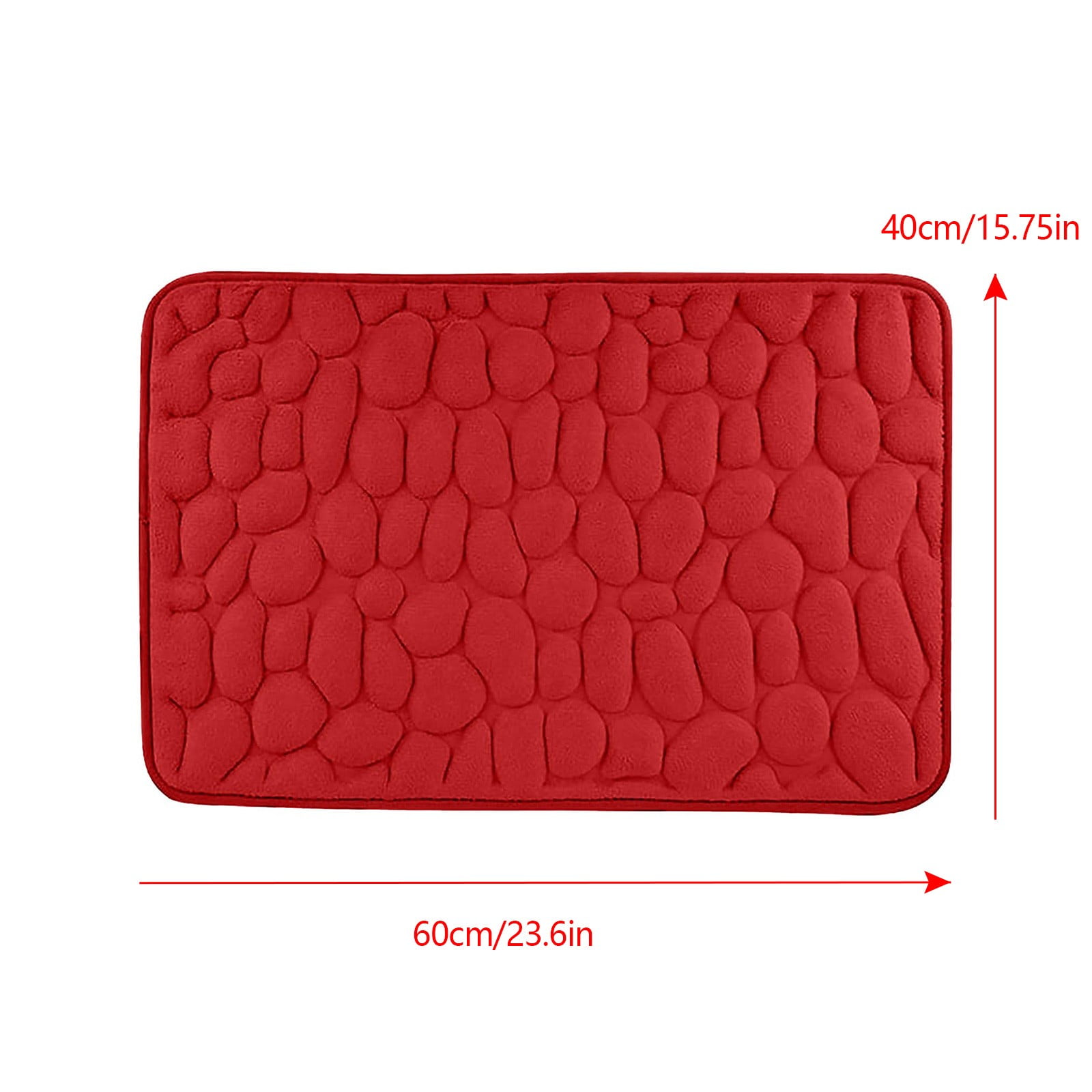 Dmlowu Bathroom Rugs - Ultra Absorbent Non-Slip Floor Bath Mat, Super Soft Shower Mat for Bath Tub, Machine Washable 16x24