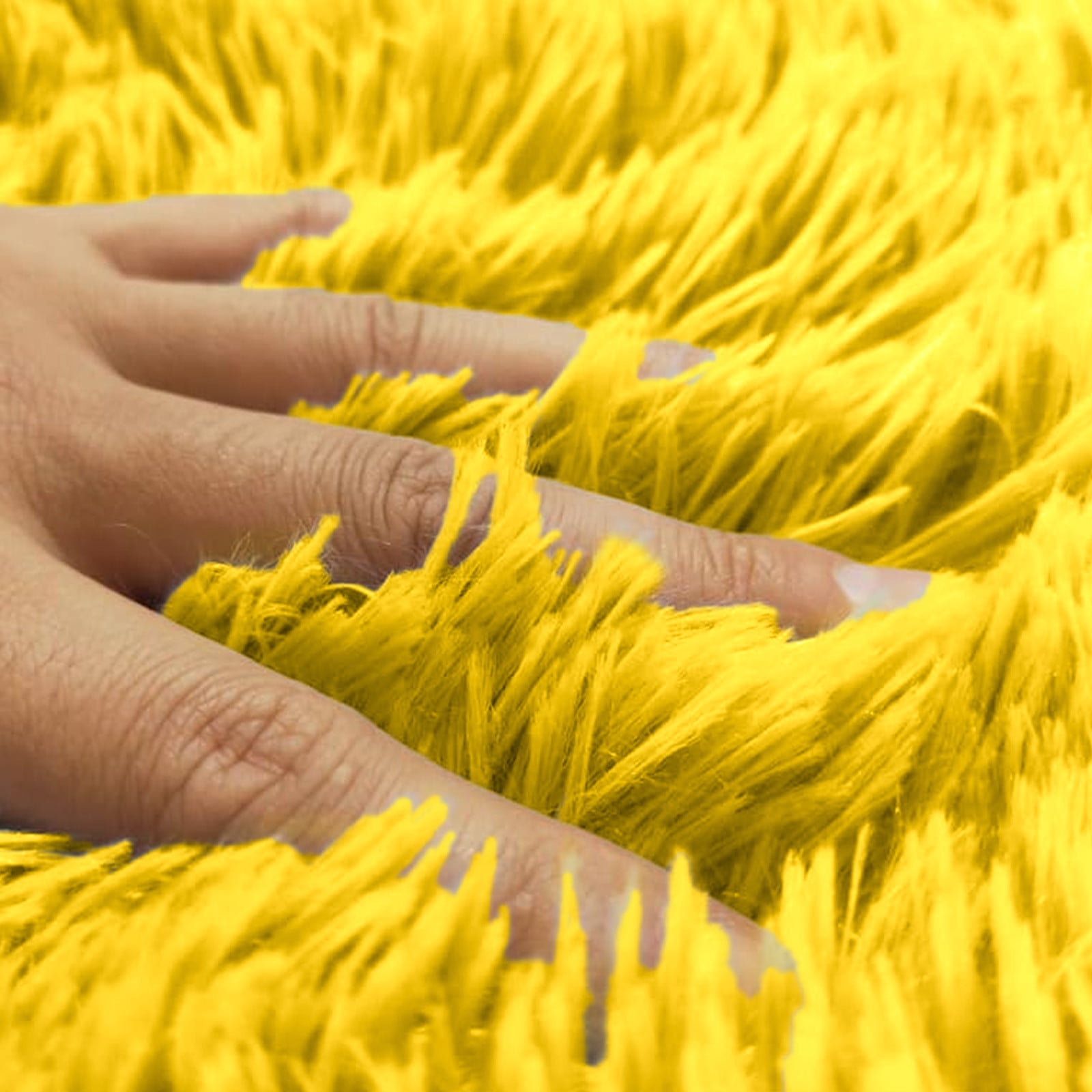 PALIFEUR Bathroom Rugs Sets, Non-Slip Bath Mat Set 3 Piece, Soft Comfortable Washable Bathroom Mat Set, Quicker Dry Bathroom Rug with Toilet Rug Yellow - Image 7