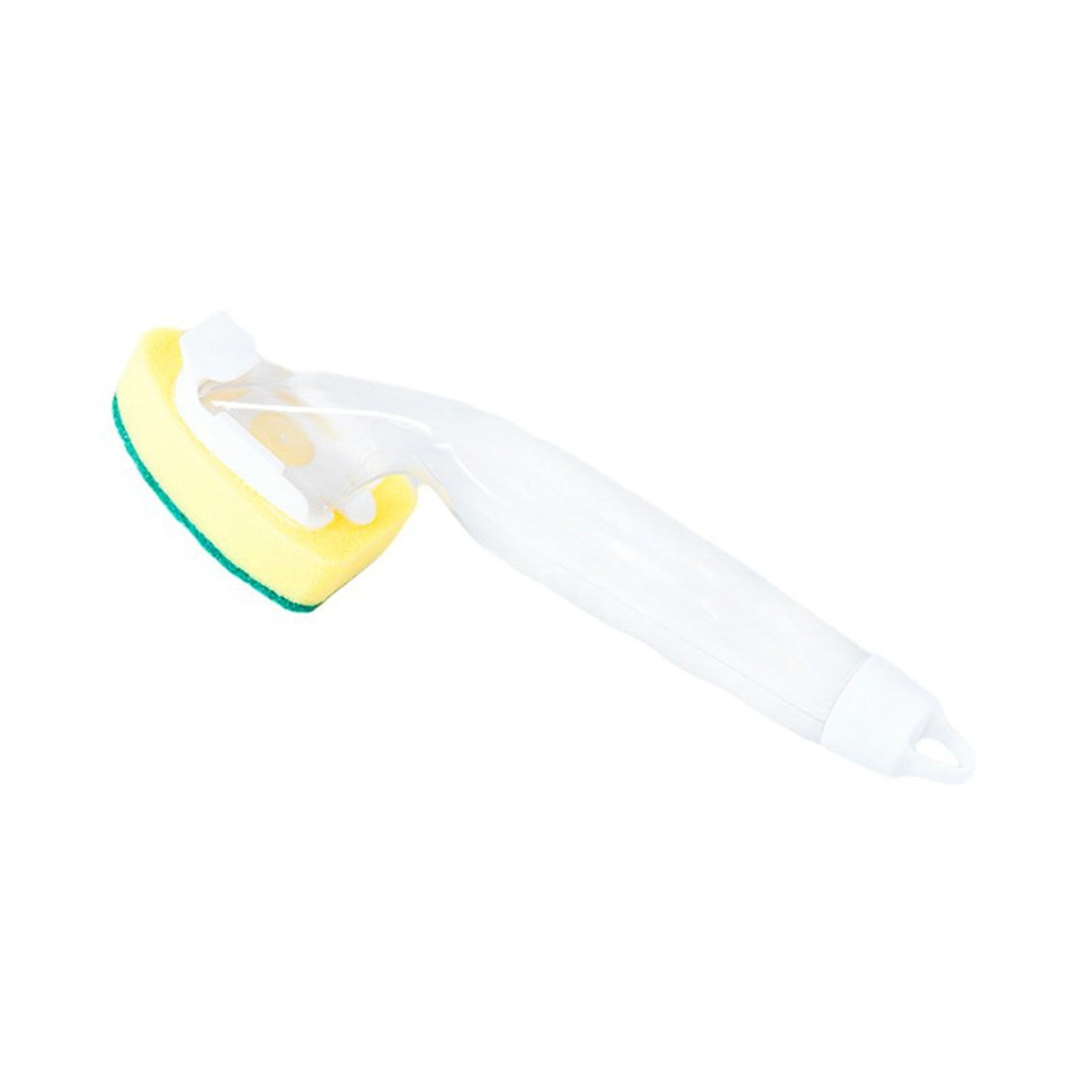 PALIFEUR Non-Scratch Dish wand, Scrubber for Cleaning Kitchen, Bathroom, Household, Dish Scrubber Safe for Non-Stick Cookware, DishWand, Sponge Wand, Dish Sponge with Handle white - Image 3