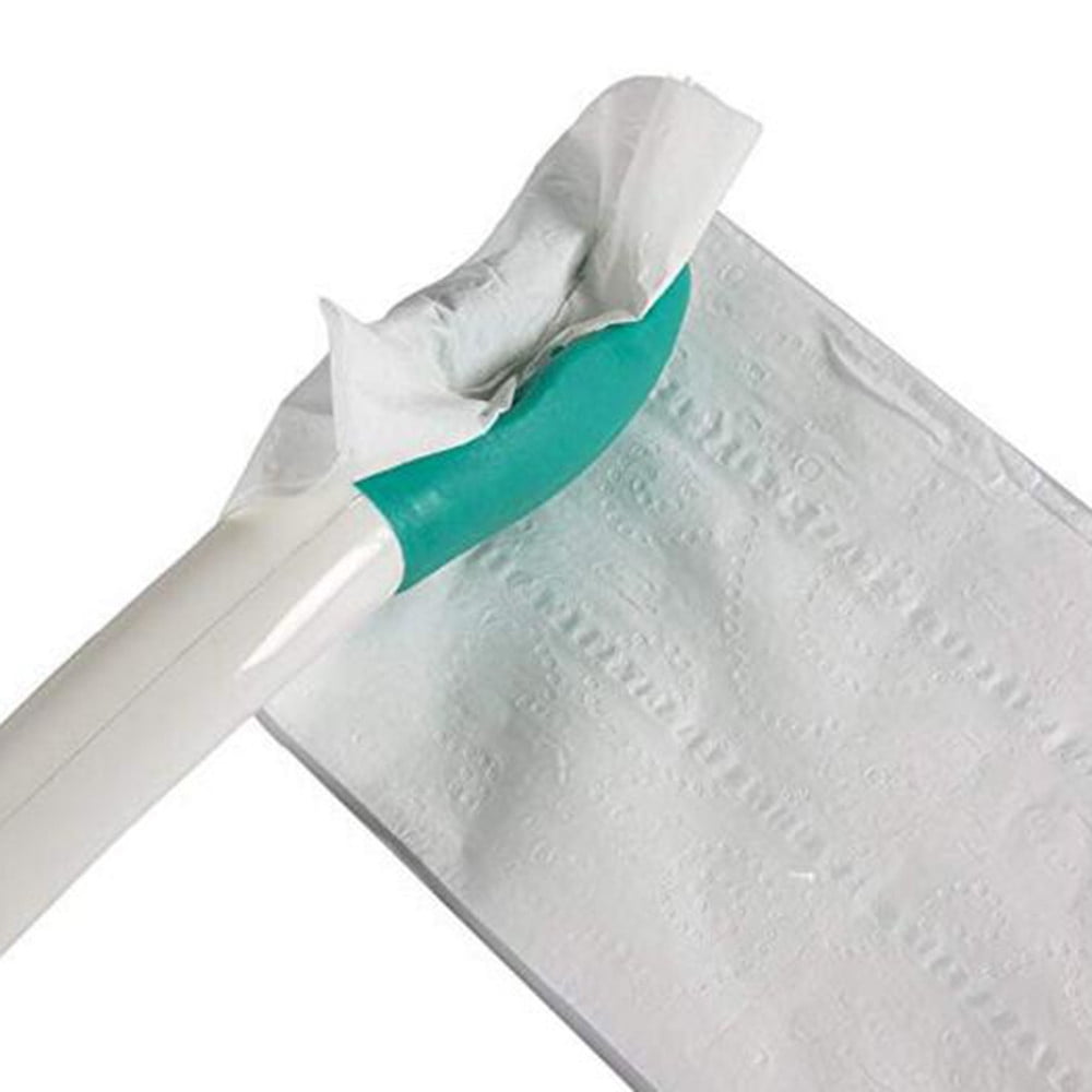 PALIFEUR Butt Wiper Tool, Long Reachs Comfortable Wipe Toilet Aid, Wipe Assist for Toileting for Pregnant Woman, Obese, Elderly, Disability Green - Image 8