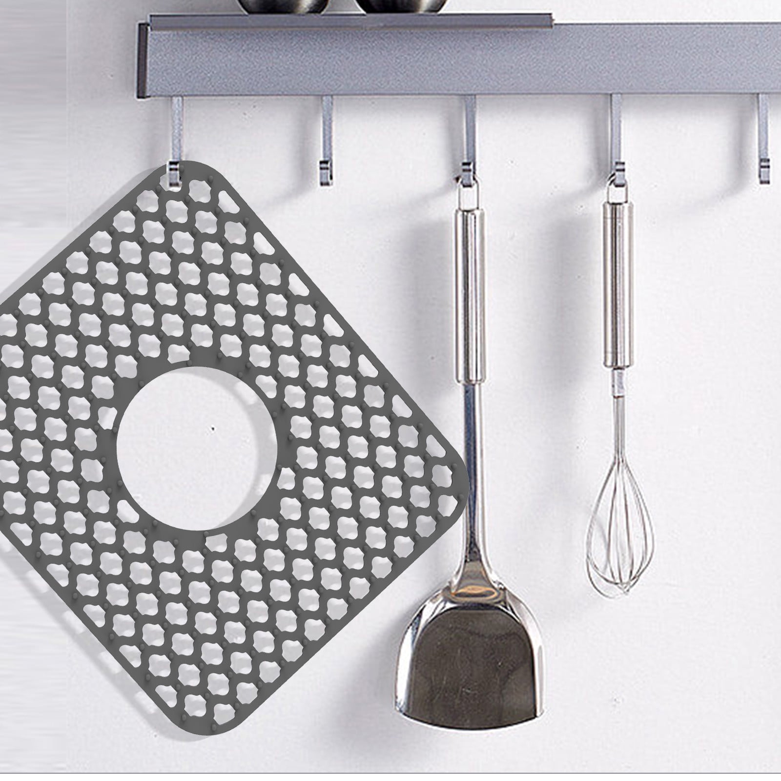 PALIFEUR Sink Protectors for Kitchen Sink, Silicone Kitchen Sink Mat, 13.6