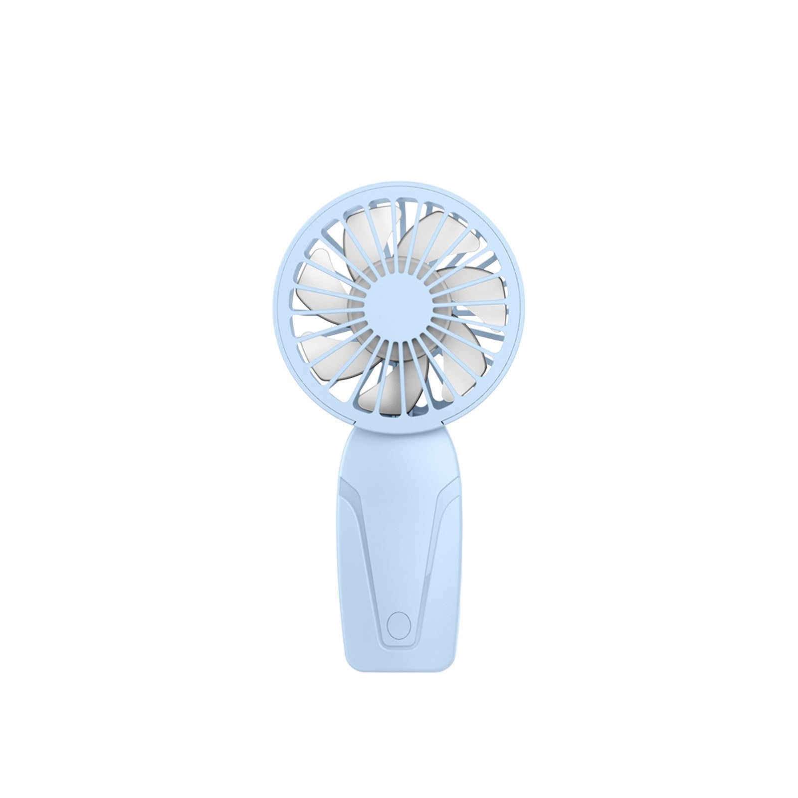 PALIFEUR Mini Handheld Fan, Cute Lightweight Portable Fan, USB Charging Mini Fan for Girl & Women Summer Gift, 3 Speed Small Hand Fan for Travel School Home Beach, 5.9x2.95 Inch Blue - Image 2