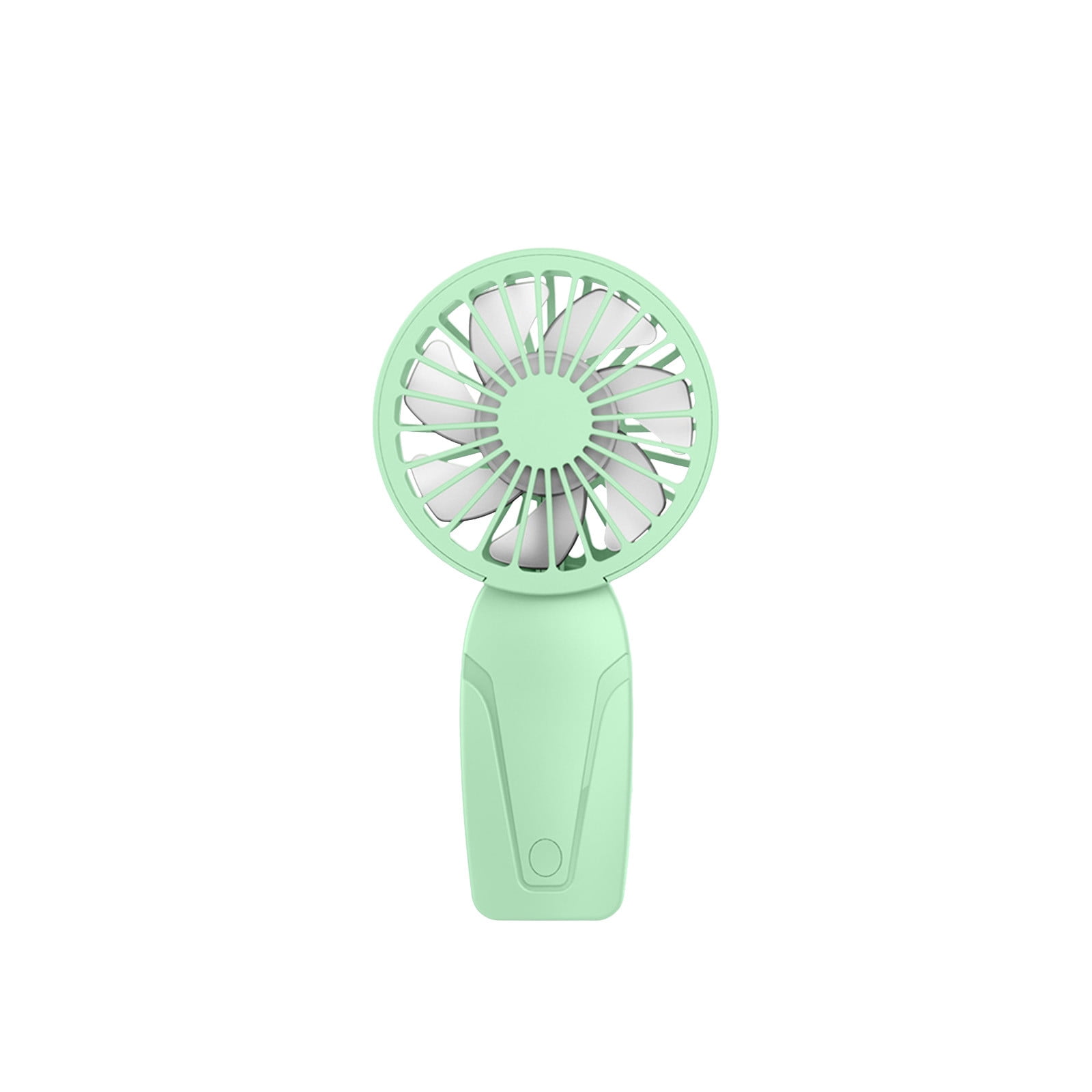 PALIFEUR Mini Handheld Fan, Cute Lightweight Portable Fan, USB Charging Mini Fan for Girl & Women Summer Gift, 3 Speed Small Hand Fan for Travel School Home Beach, 5.9x2.95 Inch Green - Image 2