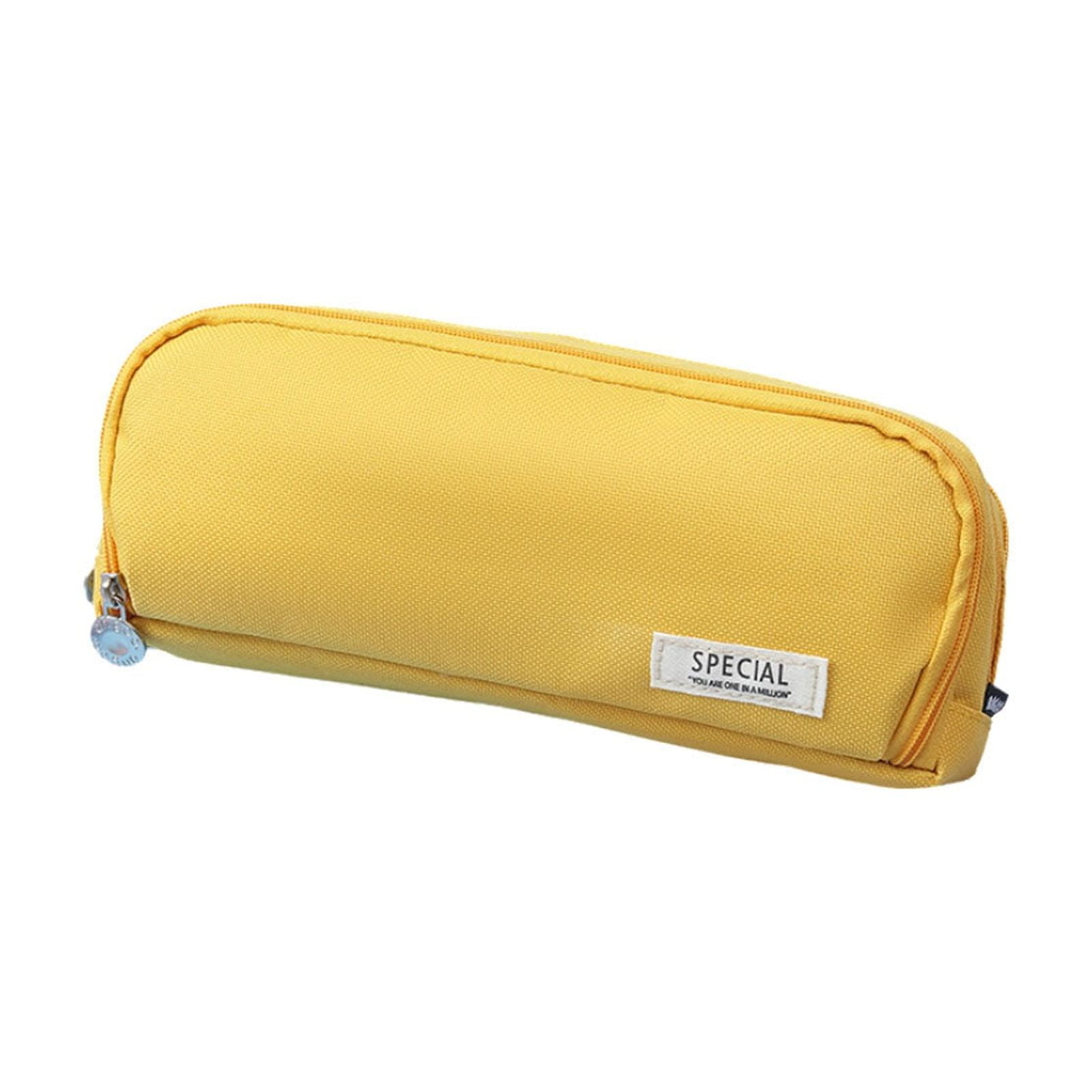 PALIFEUR Pencil Case Large Capacity Pencil Pouch, Multi-layer Aesthetic Pen Bag, Sturdy Multifunctional Pencil Bag, Pencil Box, Sky Blue Yellow - Image 3