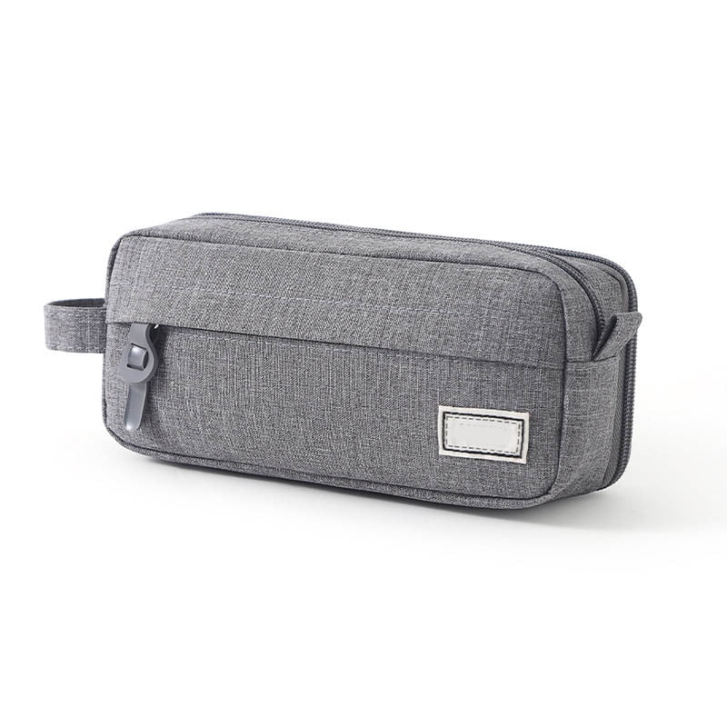 PALIFEUR Pencil Case Large Capacity Pencil Pouch, Multi-layer Aesthetic Pen Bag, Sturdy Multifunctional Pencil Bag, Pencil Box, Sky Blue Z-3-Gray - Image 2