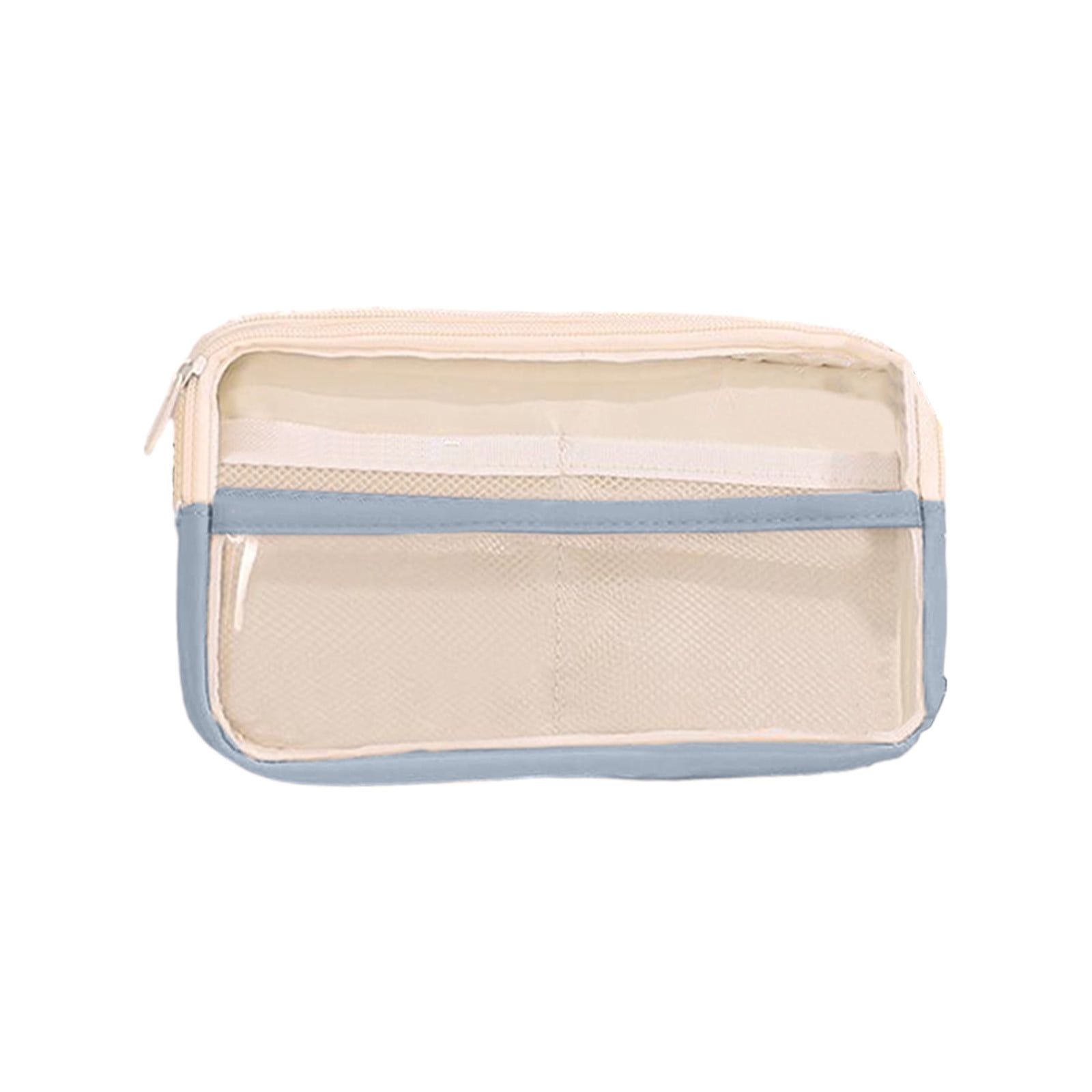 PALIFEUR Pencil Case Large Capacity Pencil Pouch, Multi-layer Aesthetic Pen Bag, Sturdy Multifunctional Pencil Bag, Pencil Box, Sky Blue Z-4-Blue - Image 2