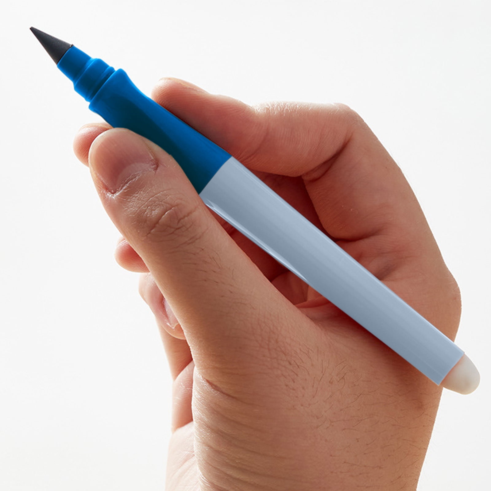 Tyidzon Forever Pencils for Writing, No Need Sharpened Pencil Cute Inkless Everlasting Pencil for Sketching, Replace Mechanical Pen for Sketch, Drawing and Writing Blue - Image 4