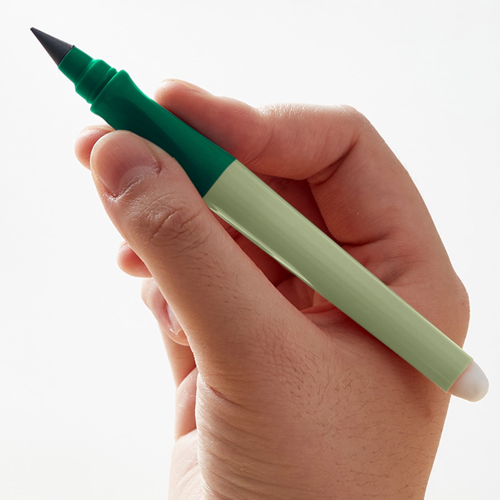 Tyidzon Forever Pencils for Writing, No Need Sharpened Pencil Cute Inkless Everlasting Pencil for Sketching, Replace Mechanical Pen for Sketch, Drawing and Writing Green - Image 4