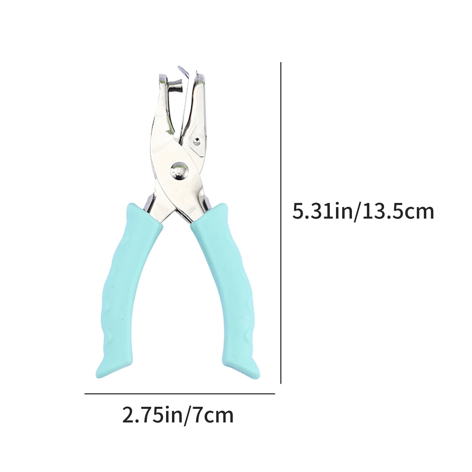 Tyidzon Single Hole Punch, Paper Punch Small Hole Paper Punch for Crafts, Scrapbooks, Handheld Hole Puncher for Paper Crafts in Home, Office, Classroom Green - Image 3