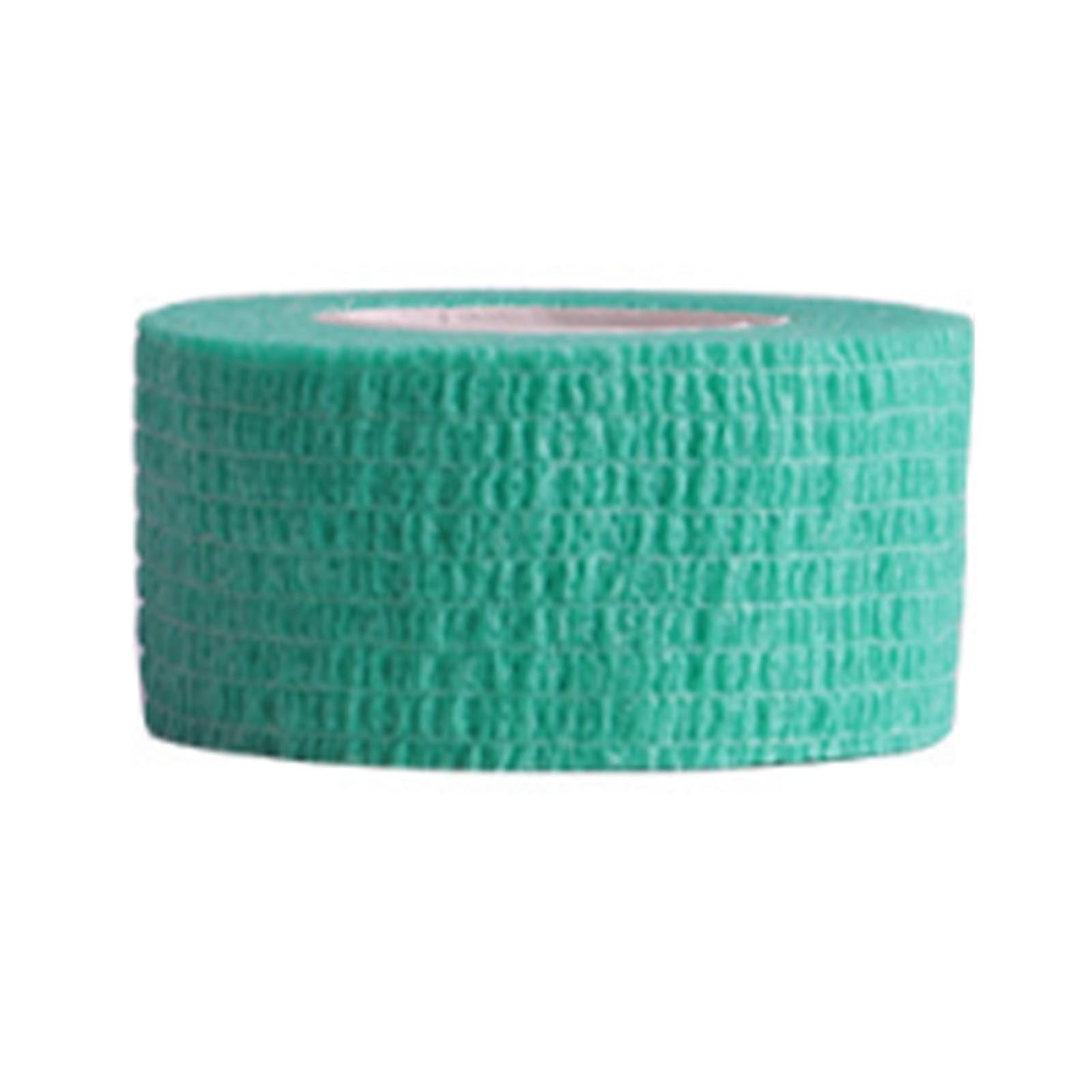 Tyidzon 3 Rolls Kinesiology Tape, 3 Colors 1 Inch x 14.8 Feet Athletic Tape, Elastic Muscle Tape, Sports Tape, Thumb, Finger, Wrist, Ankle, Knee Tape for Exercise and Daily Use Green - Image 3