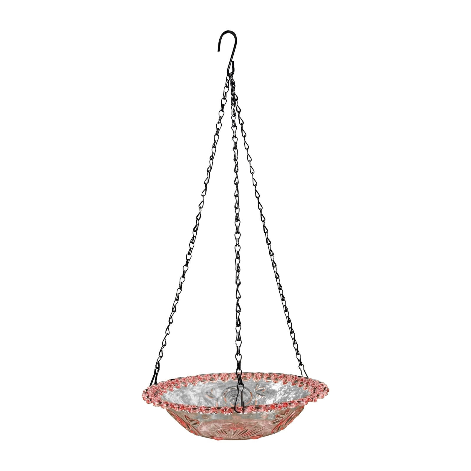 PALIFEUR Bird Feeders for Outdoors Hanging Bird Feeder Wild Birds Feeder, Birdfeeders Outside Hanging, Wild Small Large Bowl Feeders for Garden (Diameter 15.7