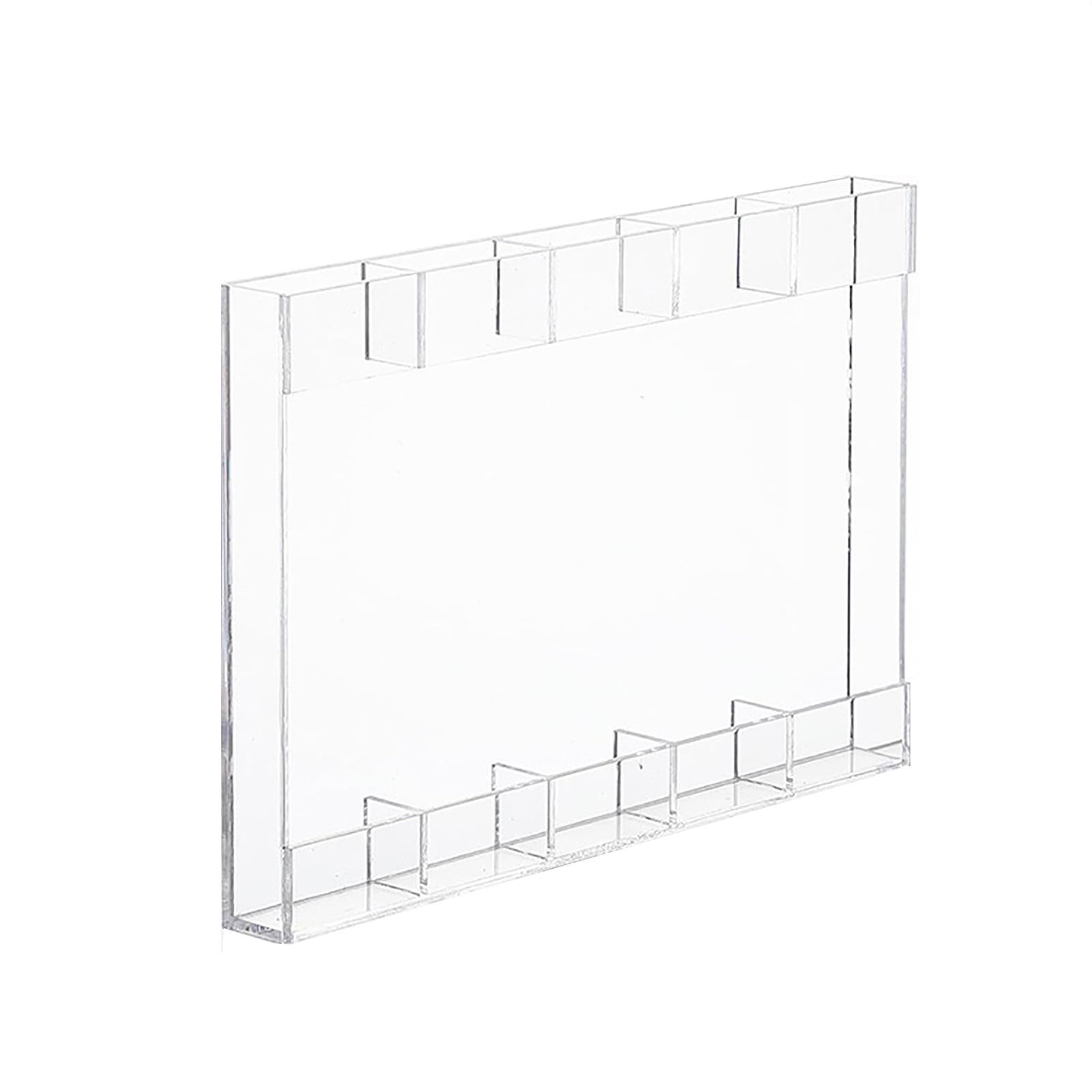 Tyidzon Acrylic Straw Holder for Cabinet, Reusable Tumbler Straw Organizer Storage Container Straw Holder for Counter Cabinet Cupboard Kitchen Clear - Image 4