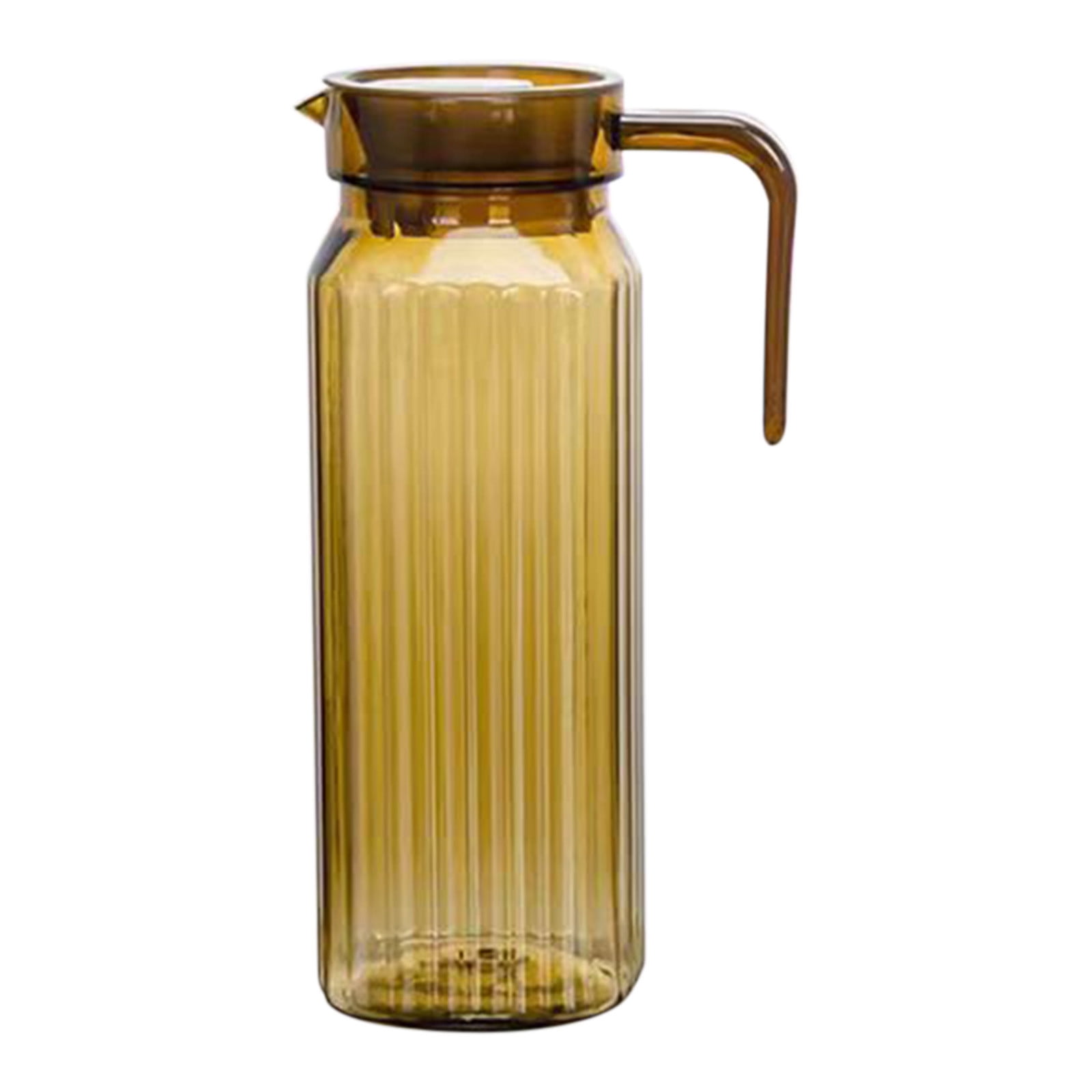 PALIFEUR Water Pitcher with Lid, 2 L Plastic Pitcher for Tea & Juice Water, Hot/Cold Water Jug, Tea Pitcher, Juice Pitcher, 13.5 x 7.2 x 4.7 Inch Z-3-Coffee - Image 2