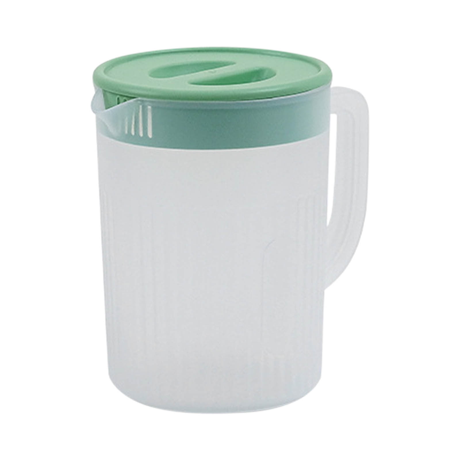 PALIFEUR Water Pitcher with Lid, 2 L Plastic Pitcher for Tea & Juice Water, Hot/Cold Water Jug, Tea Pitcher, Juice Pitcher, 13.5 x 7.2 x 4.7 Inch Z-4-B - Image 2