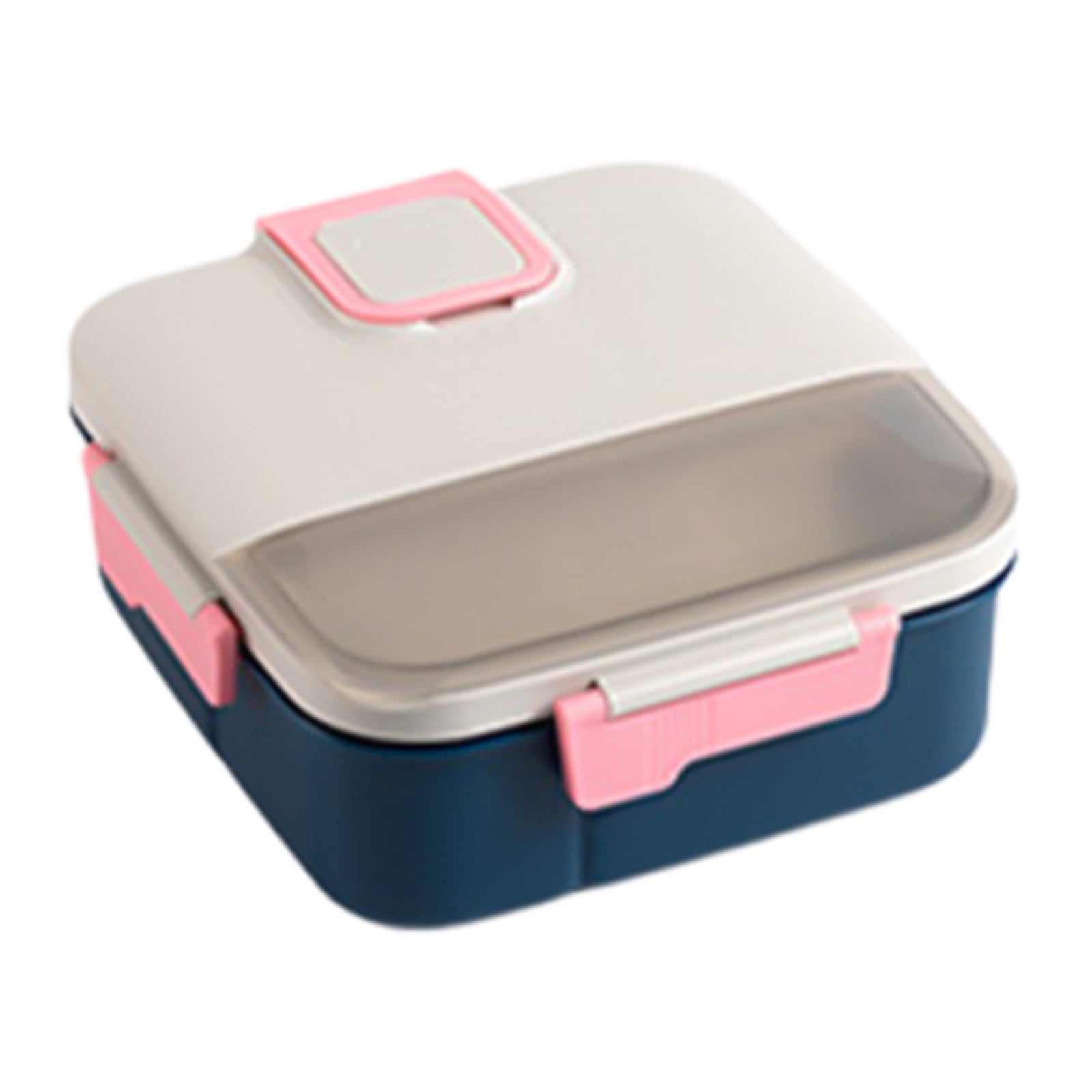Xuniizn Bento Box Adult Lunch Box, Containers for Adults Men Women, Lunchable Food Container with Utensils, Sauce Jar, Muffin Liners, Microwave & Dishwasher Safe Gray - Image 3