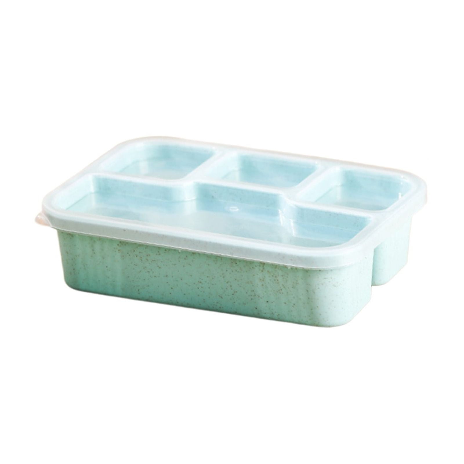 Xuniizn Bento Box Adult Lunch Box, Containers for Adults Men Women, Lunchable Food Container with Utensils, Sauce Jar, Muffin Liners, Microwave & Dishwasher Safe Green#6 - Image 3