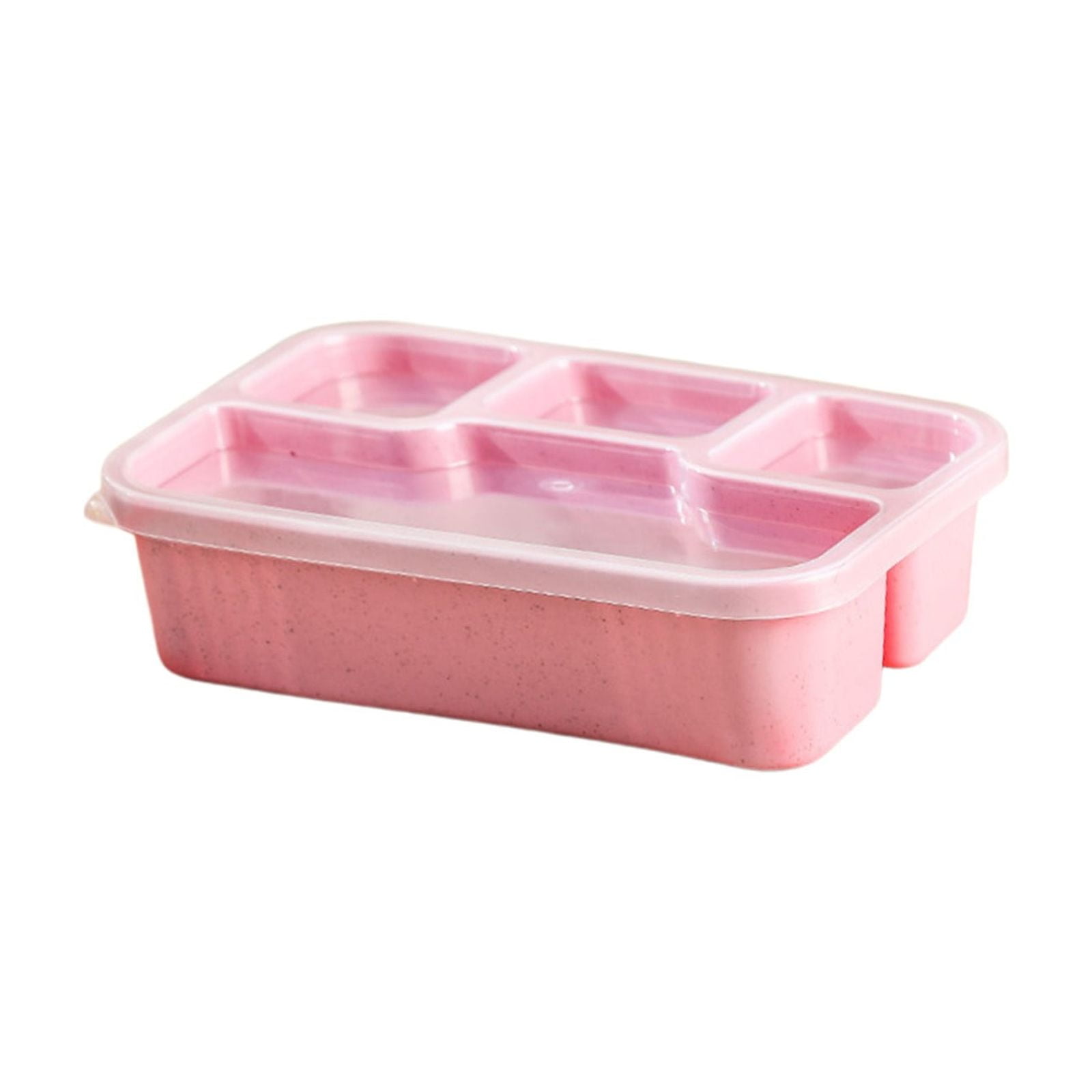 Xuniizn Bento Box Adult Lunch Box, Containers for Adults Men Women, Lunchable Food Container with Utensils, Sauce Jar, Muffin Liners, Microwave & Dishwasher Safe Pink#7 - Image 3