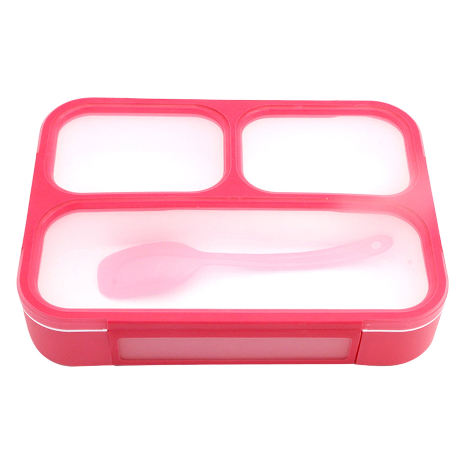 Xuniizn Bento Box Adult Lunch Box, Containers for Adults Men Women, Lunchable Food Container with Utensils, Sauce Jar, Muffin Liners, Microwave & Dishwasher Safe Red - Image 3