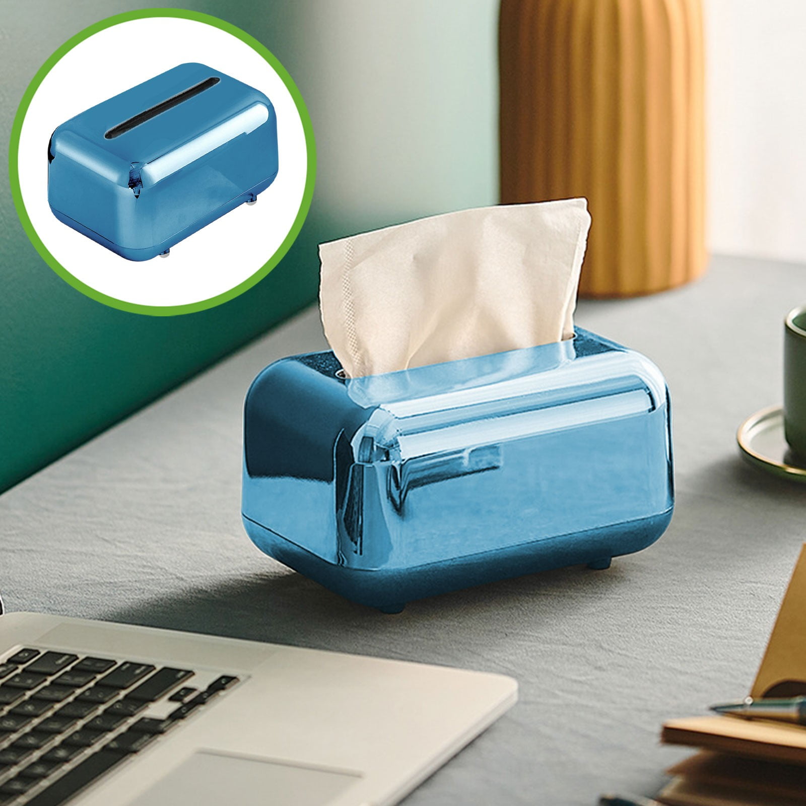 Xuniizn Tissue Box Cover Square 6x4x5