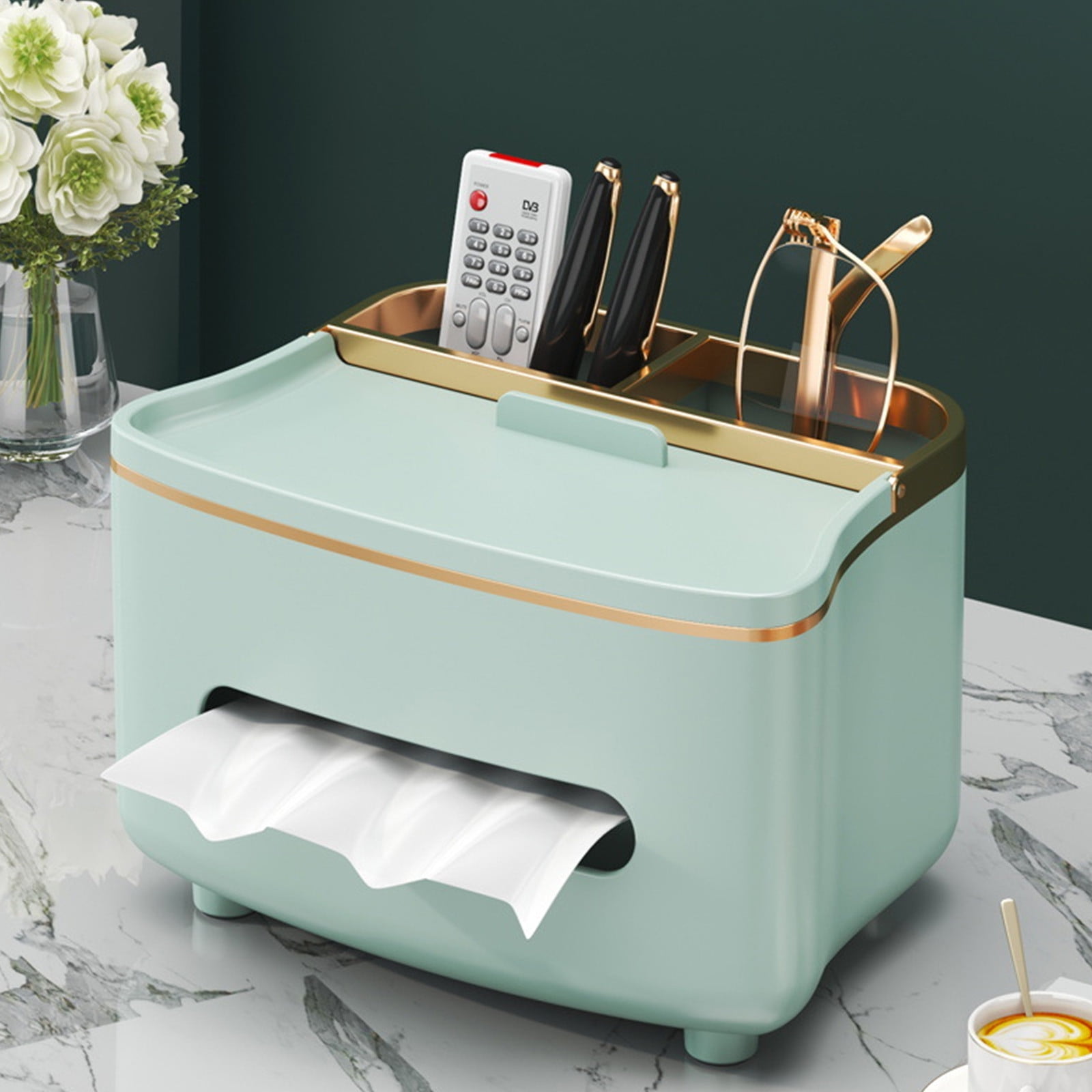 Xuniizn Tissue Box Cover Square 6x4x5
