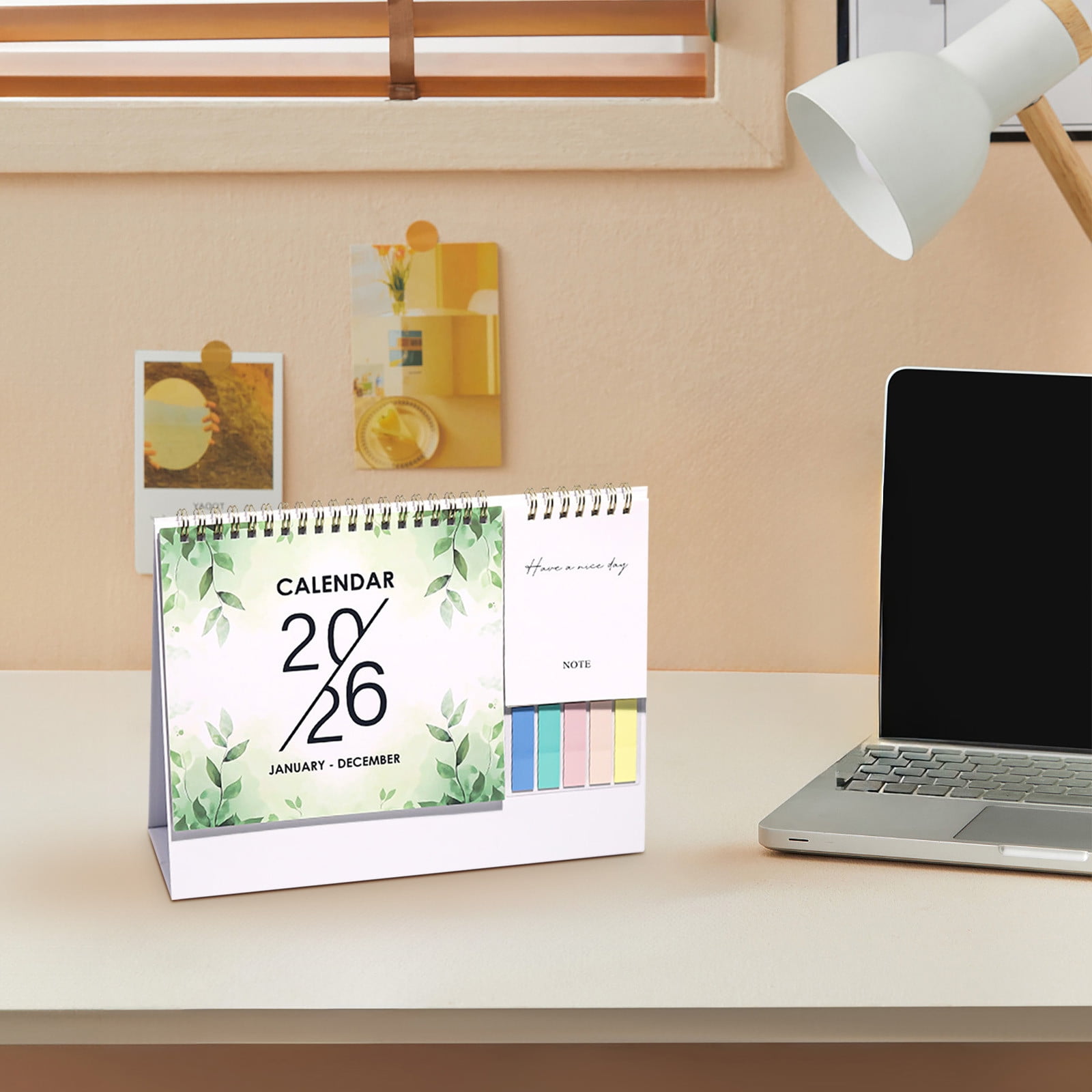 Dmlowu 2026 Desk Calendar - 8x10 inch Desk Calendar 2026-2027, 12 Months Desk Calendar Runs From January 2026 To December 2026, Exquisite Desk Calendar 2026 A - Image 3