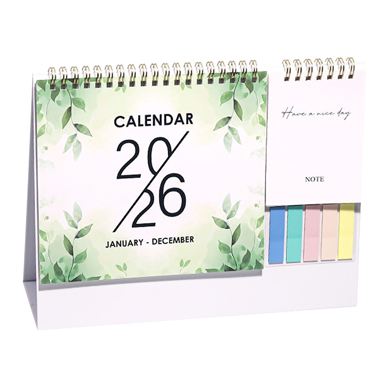 Dmlowu 2026 Desk Calendar - 8x10 inch Desk Calendar 2026-2027, 12 Months Desk Calendar Runs From January 2026 To December 2026, Exquisite Desk Calendar 2026 A - Image 5