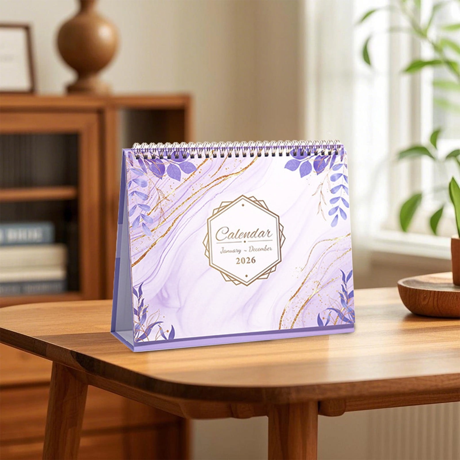 Dmlowu 2026 Desk Calendar - 8x10 inch Desk Calendar 2026-2027, 12 Months Desk Calendar Runs From January 2026 To December 2026, Exquisite Desk Calendar 2026 I - Image 7