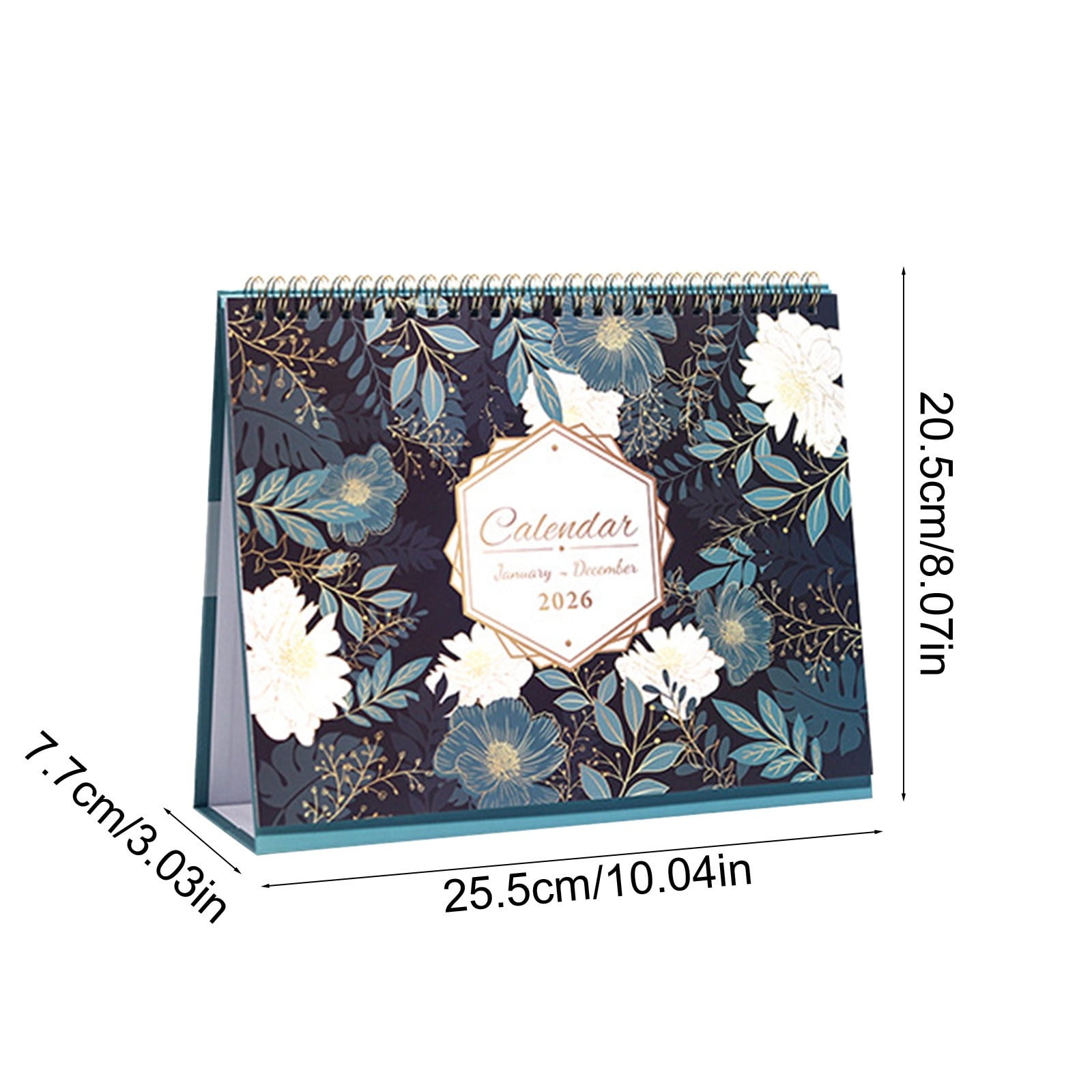 Dmlowu 2026 Desk Calendar - 8x10 inch Desk Calendar 2026-2027, 12 Months Desk Calendar Runs From January 2026 To December 2026, Exquisite Desk Calendar 2026 J - Image 2