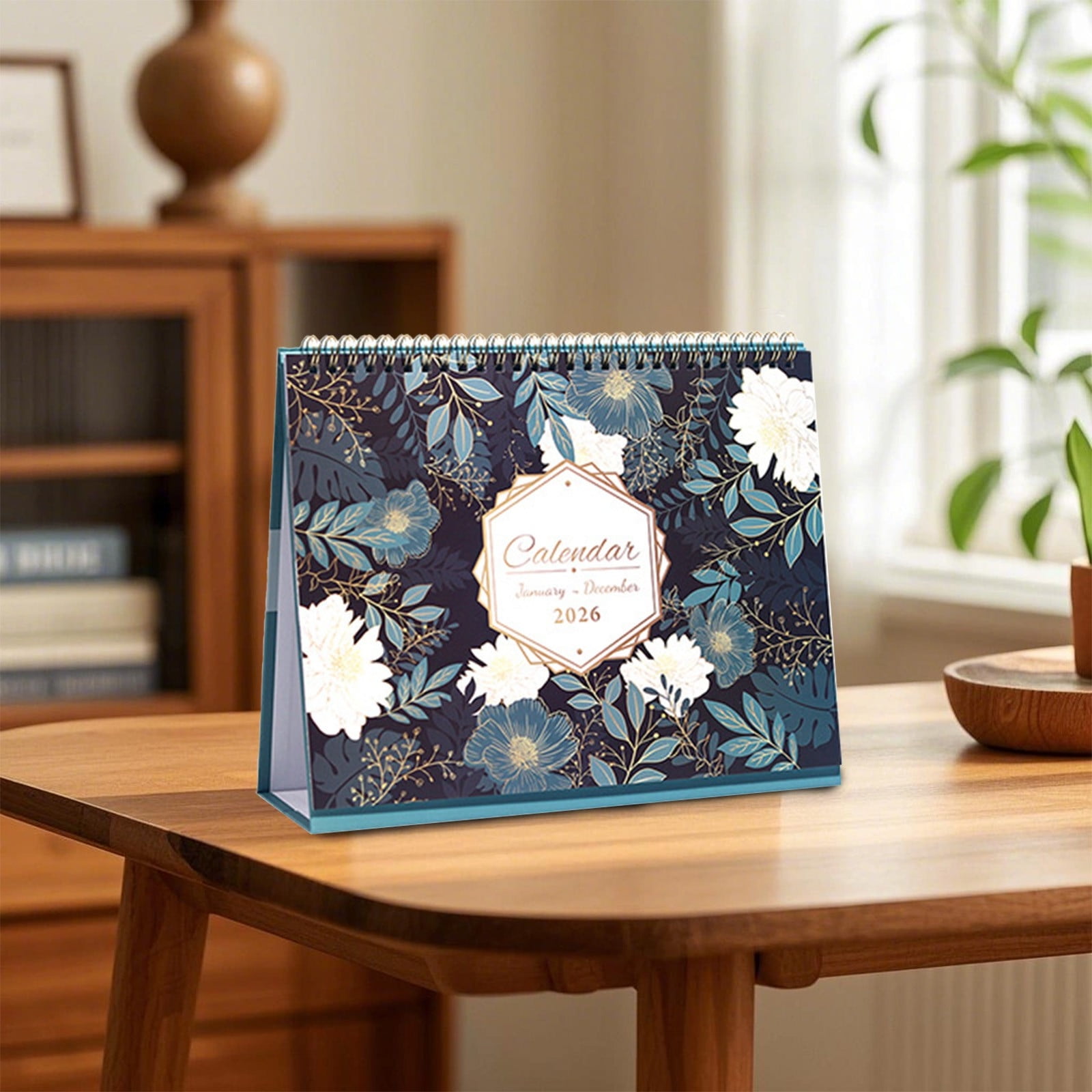 Dmlowu 2026 Desk Calendar - 8x10 inch Desk Calendar 2026-2027, 12 Months Desk Calendar Runs From January 2026 To December 2026, Exquisite Desk Calendar 2026 J - Image 3