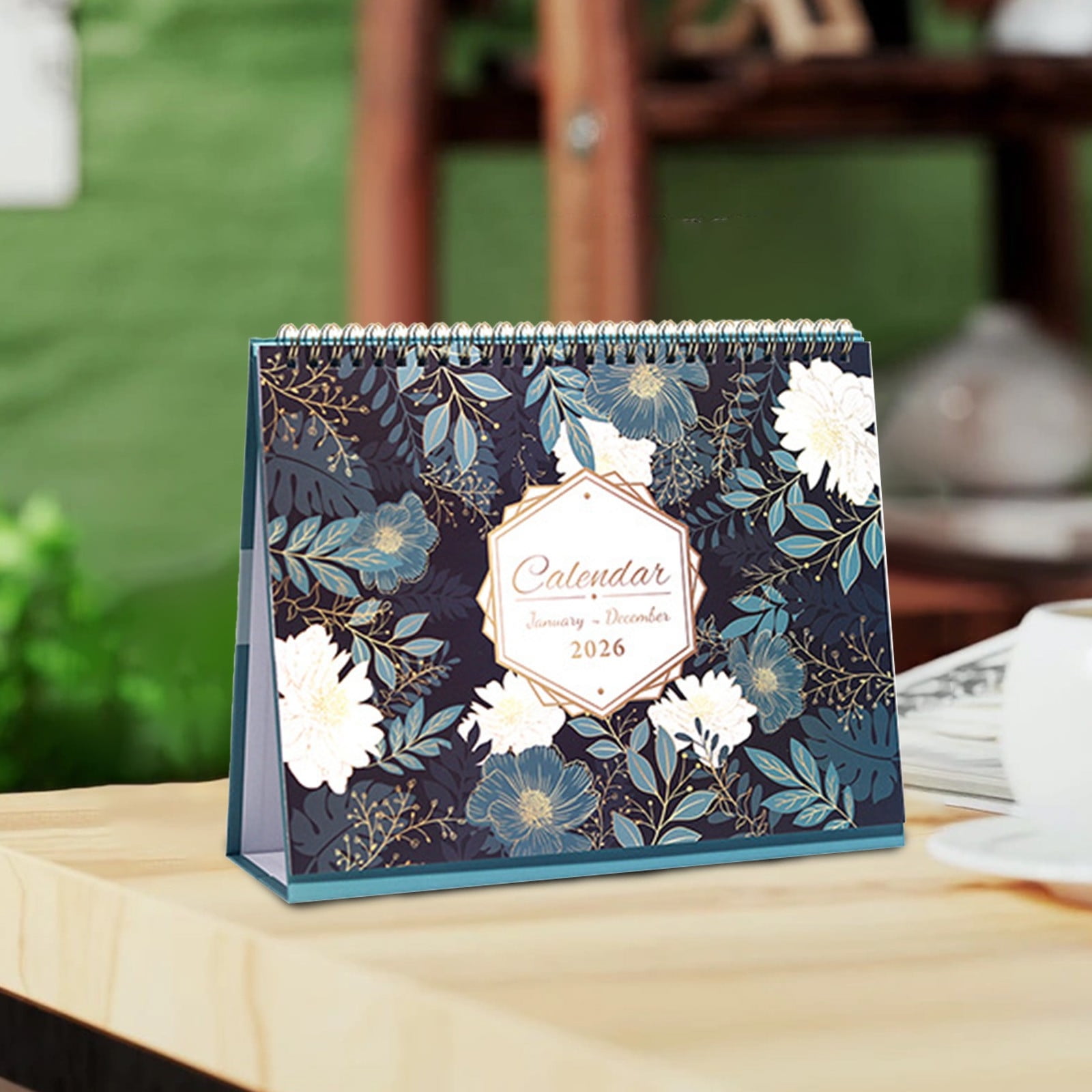 Dmlowu 2026 Desk Calendar - 8x10 inch Desk Calendar 2026-2027, 12 Months Desk Calendar Runs From January 2026 To December 2026, Exquisite Desk Calendar 2026 J - Image 7