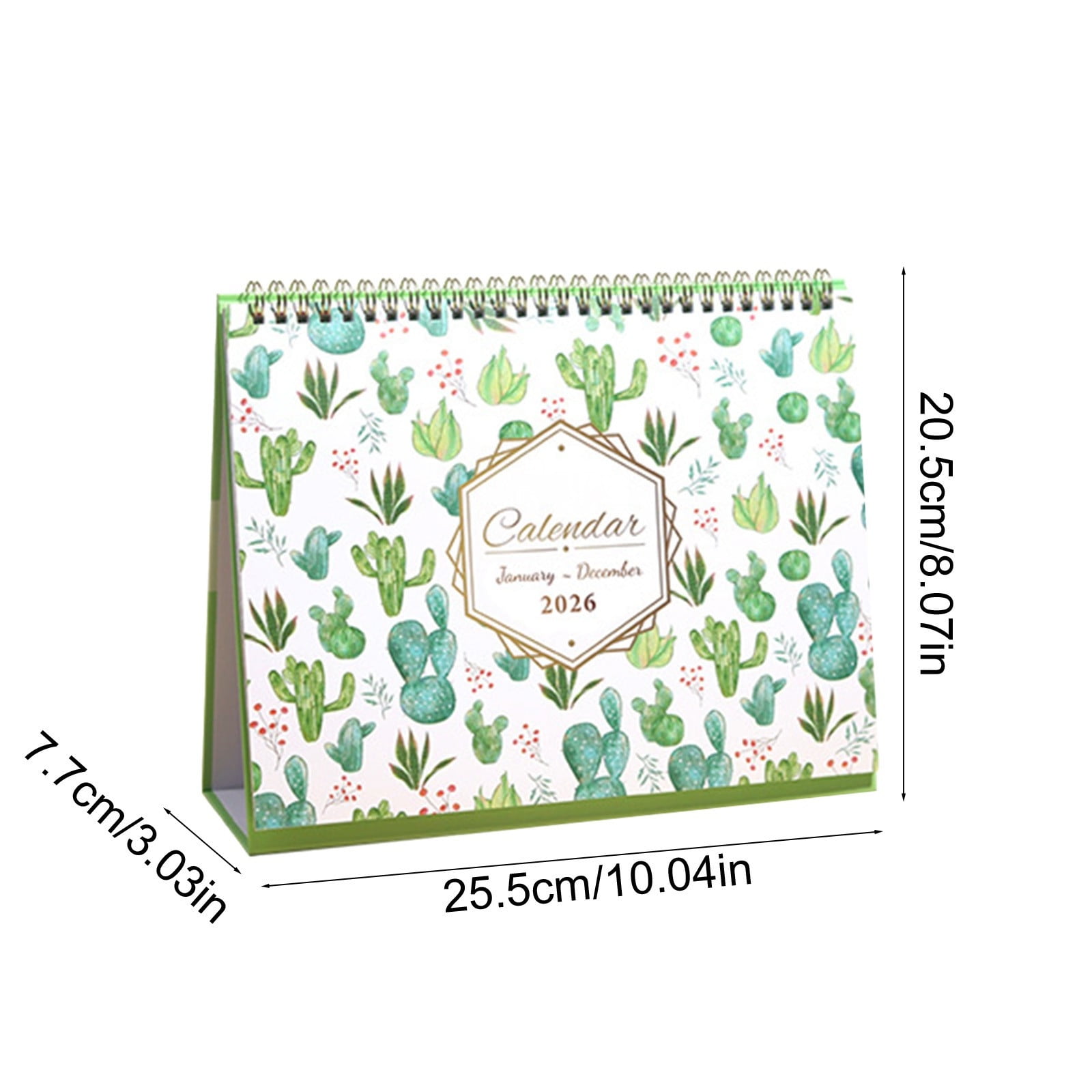 Dmlowu 2026 Desk Calendar - 8x10 inch Desk Calendar 2026-2027, 12 Months Desk Calendar Runs From January 2026 To December 2026, Exquisite Desk Calendar 2026 K - Image 2
