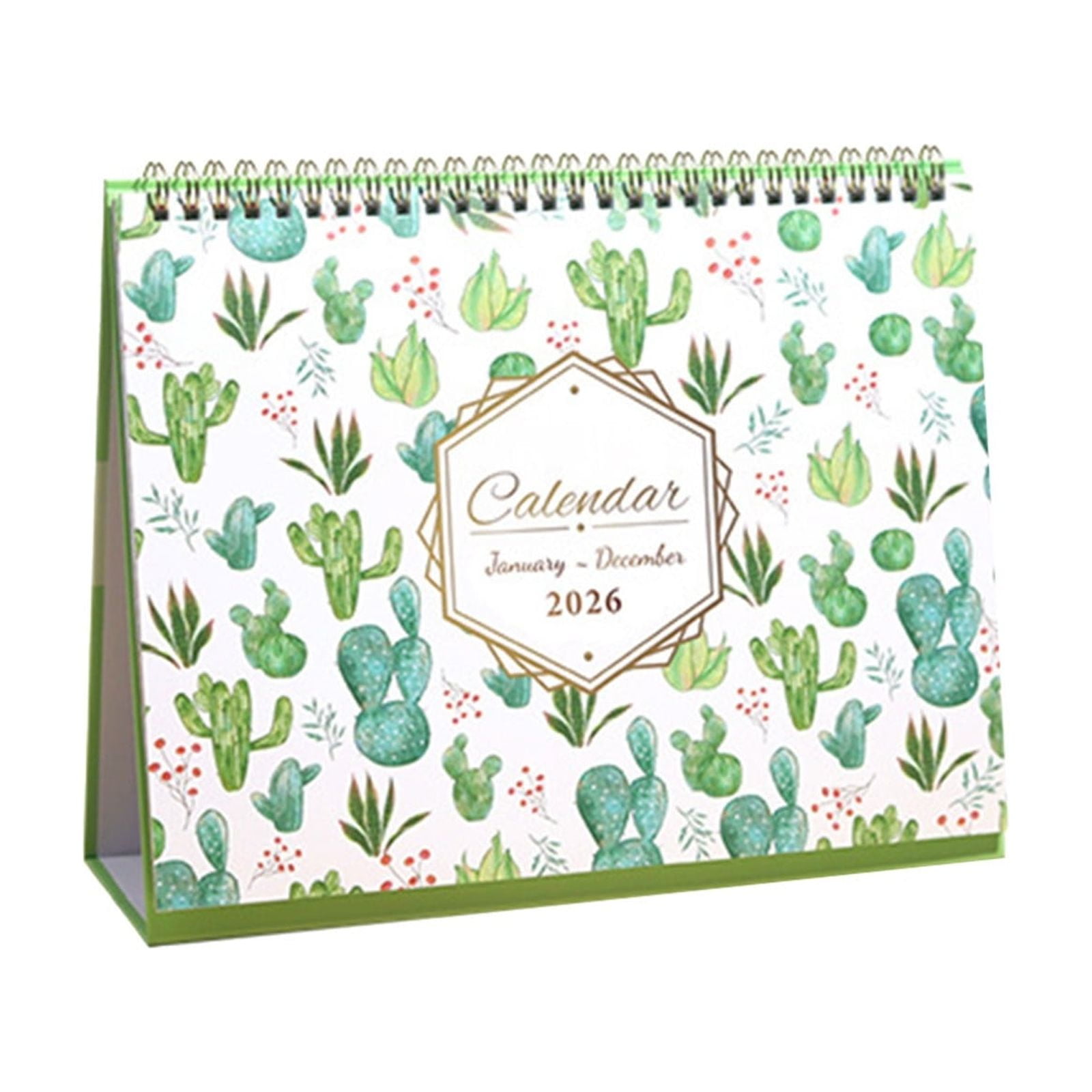 Dmlowu 2026 Desk Calendar - 8x10 inch Desk Calendar 2026-2027, 12 Months Desk Calendar Runs From January 2026 To December 2026, Exquisite Desk Calendar 2026 K - Image 6