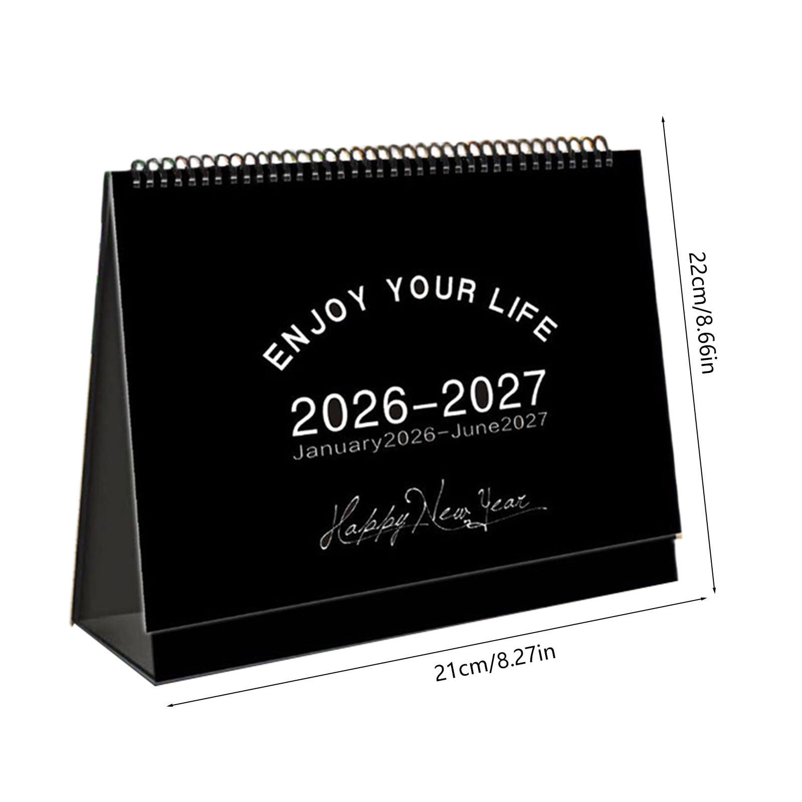 Dmlowu 2026 Desk Calendar - 8x10 inch Desk Calendar 2026-2027, 12 Months Desk Calendar Runs From January 2026 To December 2026, Exquisite Desk Calendar 2026 Q - Image 2