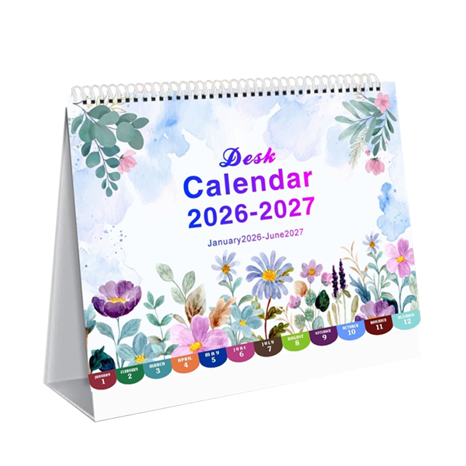 Dmlowu 2026 Desk Calendar - 8x10 inch Desk Calendar 2026-2027, 12 Months Desk Calendar Runs From January 2026 To December 2026, Exquisite Desk Calendar 2026 W - Image 6