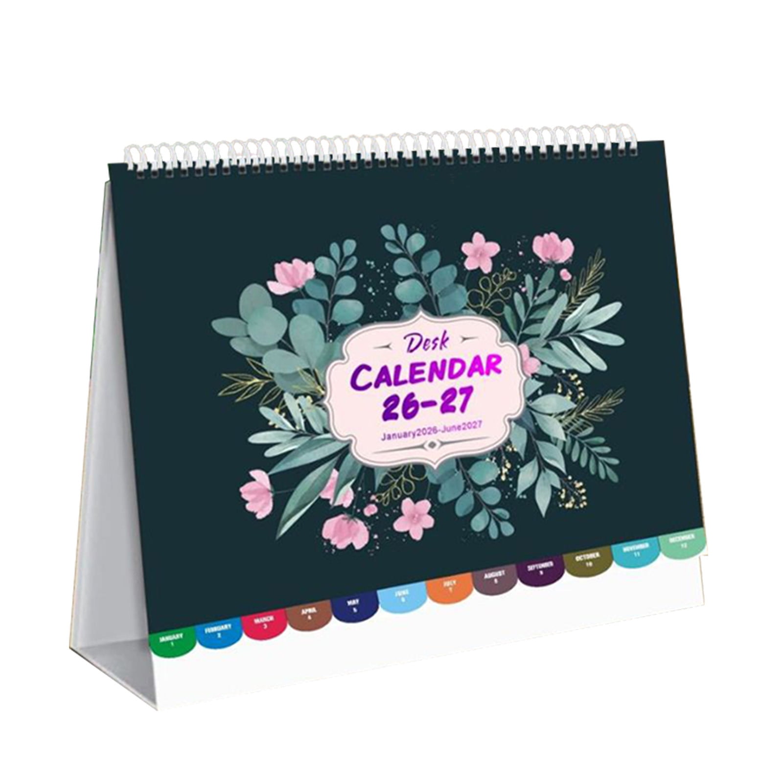 Dmlowu 2026 Desk Calendar - 8x10 inch Desk Calendar 2026-2027, 12 Months Desk Calendar Runs From January 2026 To December 2026, Exquisite Desk Calendar 2026 Z-A - Image 6