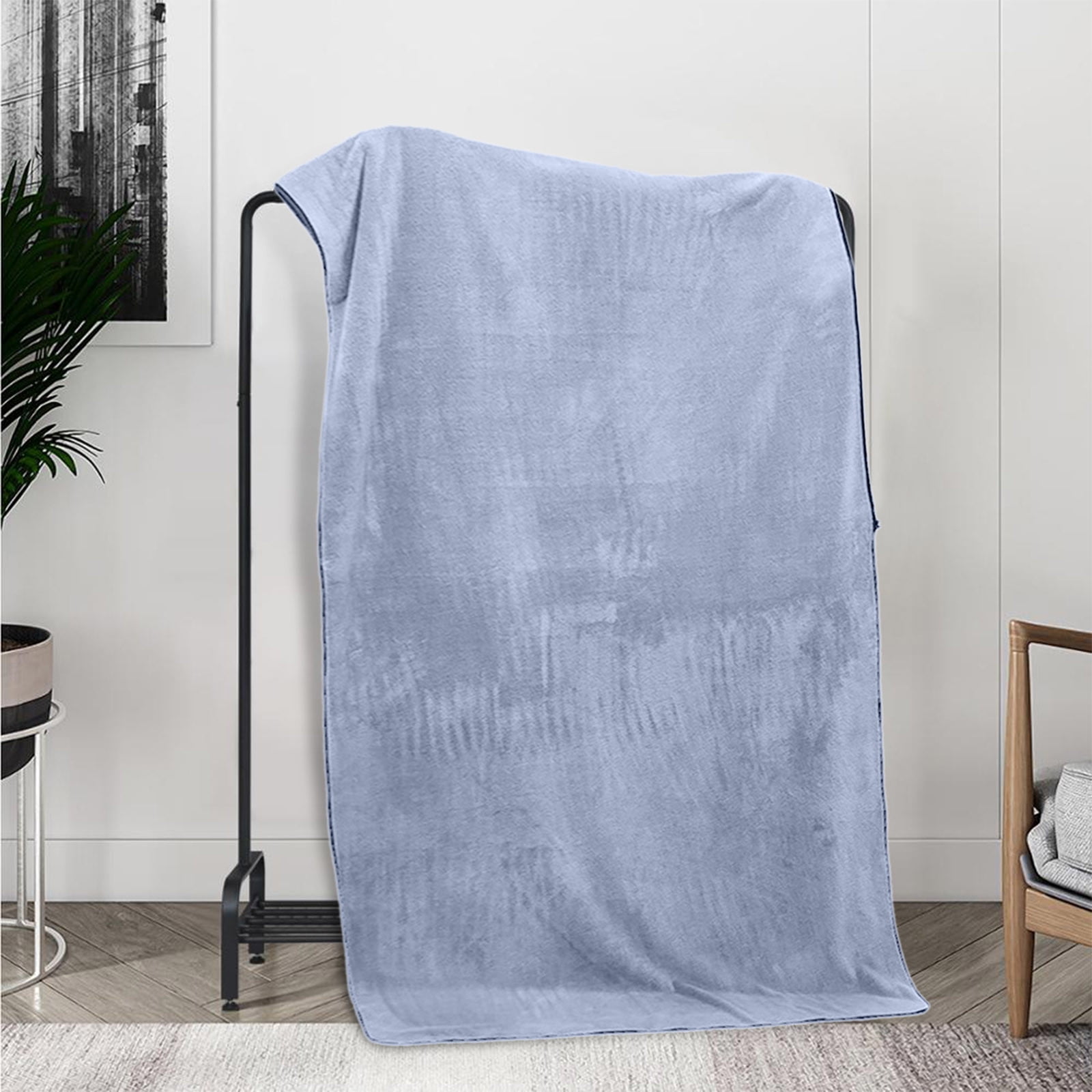 PALIFEUR Extra Large Bath Towels, Soft Highly Absorbent Bath Towels Microfiber Velvet Towels Lightweight Quick Drying Towels for Bathroom Beach, Spa, Shower, Hotel-27.5×55.1