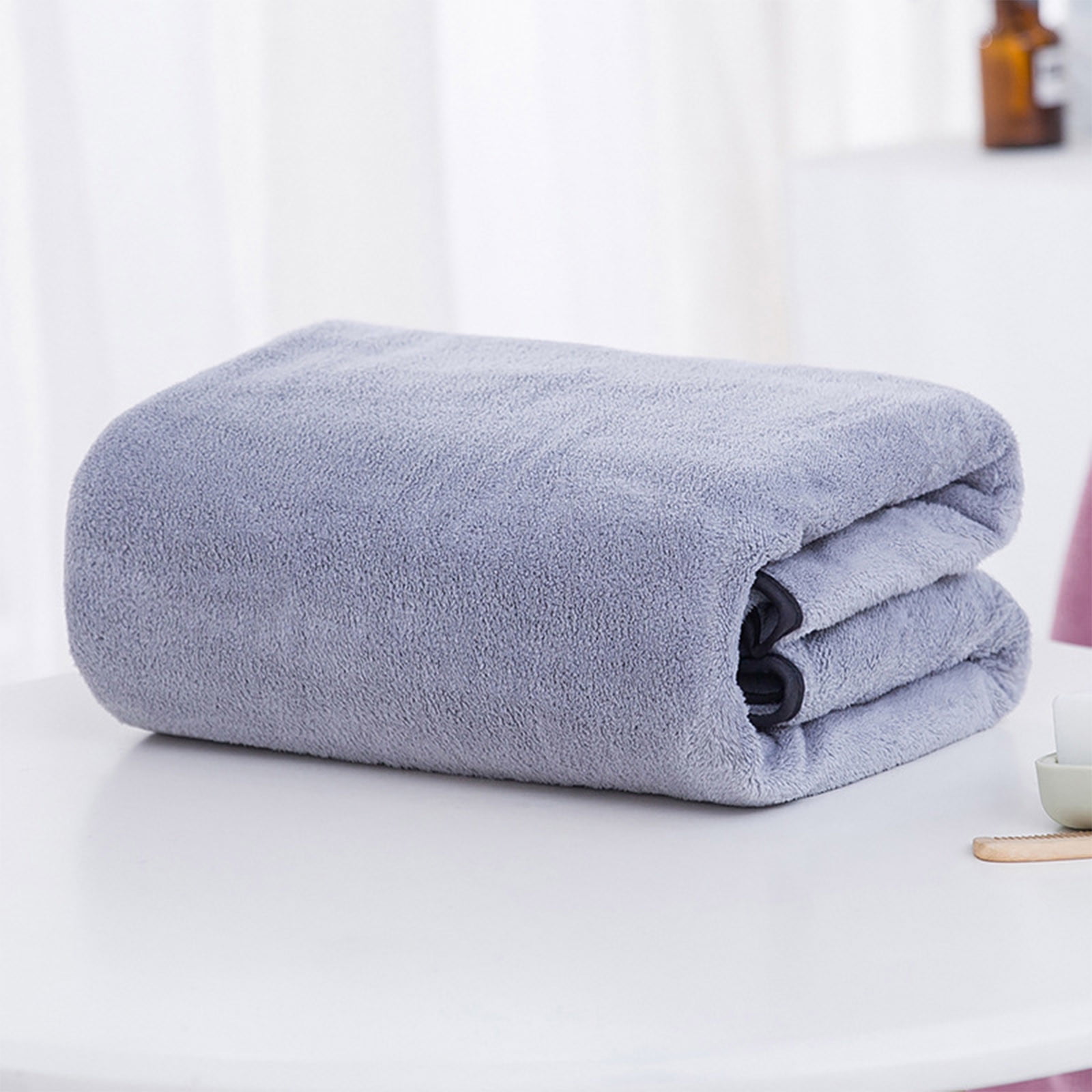 PALIFEUR Extra Large Bath Towels, Soft Highly Absorbent Bath Towels Microfiber Velvet Towels Lightweight Quick Drying Towels for Bathroom Beach, Spa, Shower, Hotel-27.5×55.1