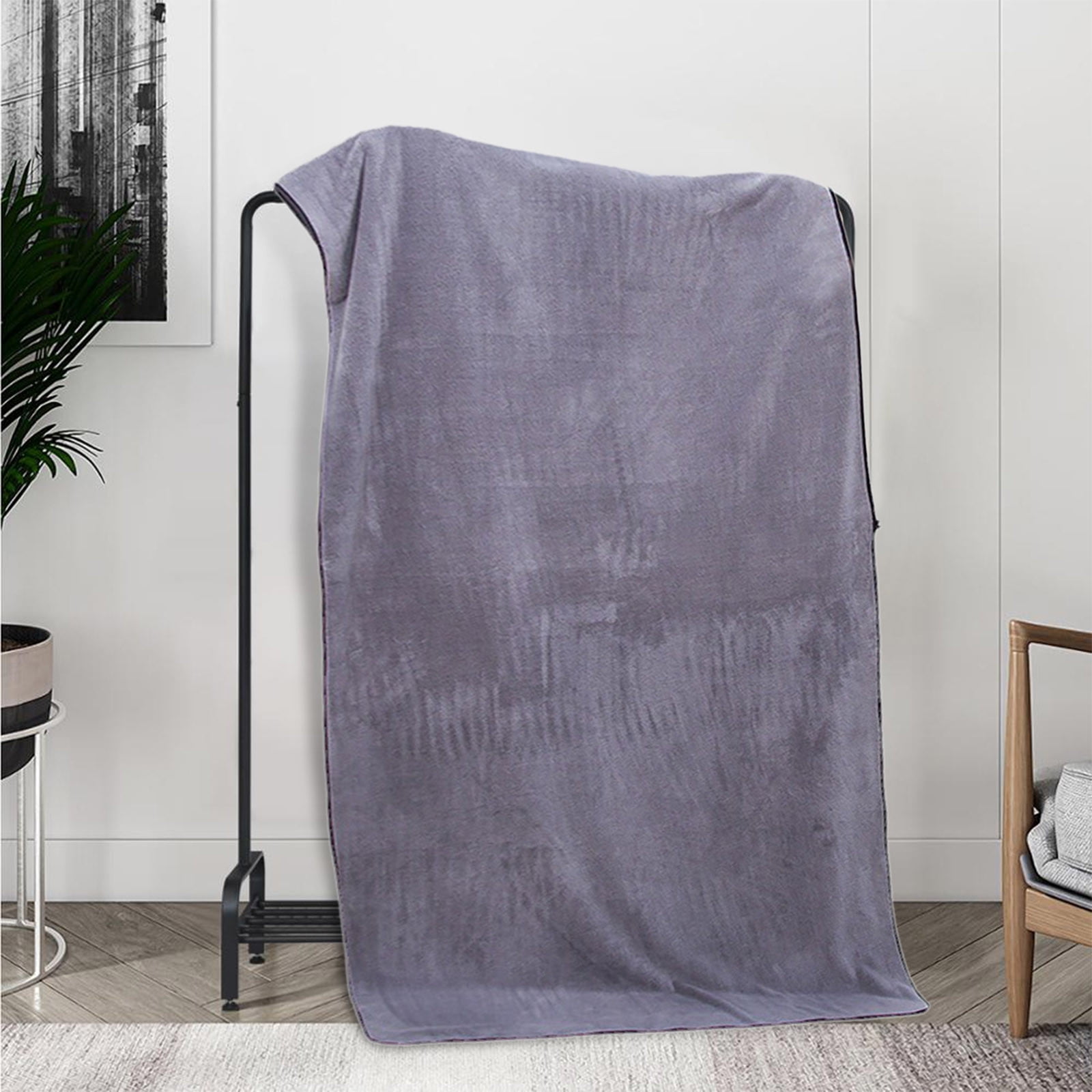 PALIFEUR Extra Large Bath Towels, Soft Highly Absorbent Bath Towels Microfiber Velvet Towels Lightweight Quick Drying Towels for Bathroom Beach, Spa, Shower, Hotel-27.5×55.1
