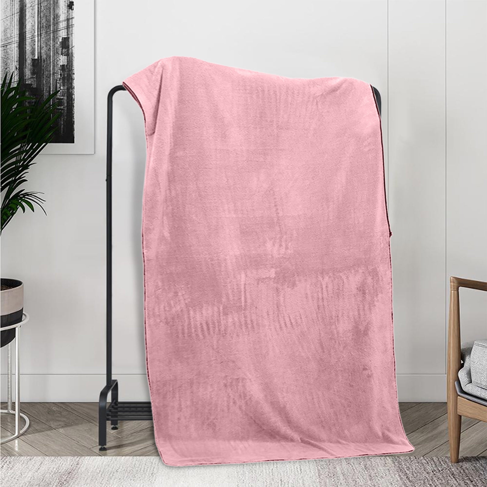 PALIFEUR Extra Large Bath Towels, Soft Highly Absorbent Bath Towels Microfiber Velvet Towels Lightweight Quick Drying Towels for Bathroom Beach, Spa, Shower, Hotel-27.5×55.1