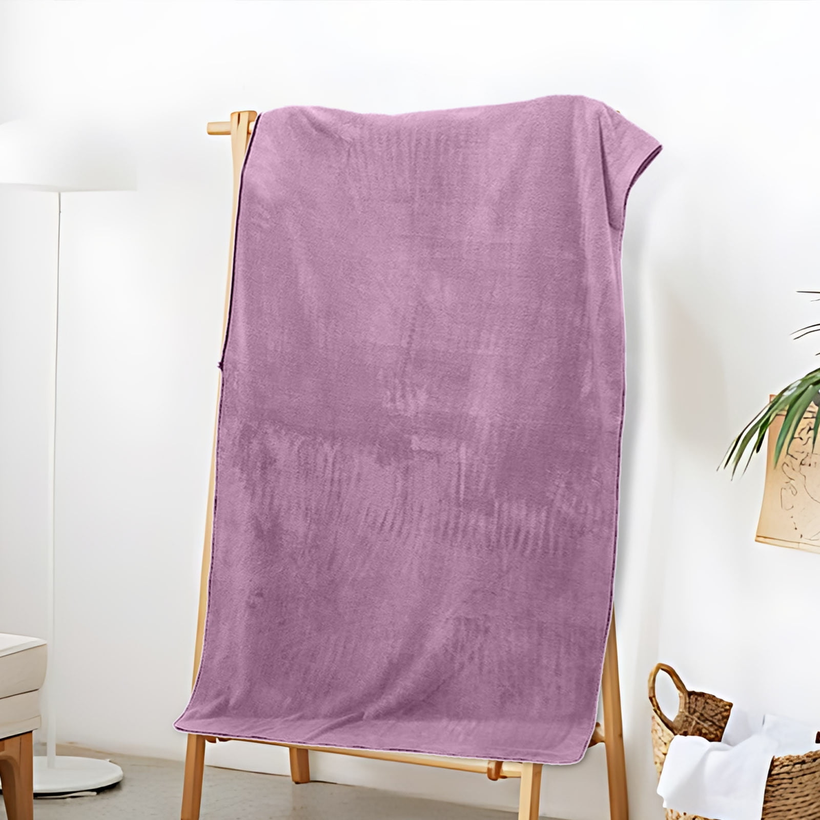 PALIFEUR Extra Large Bath Towels, Soft Highly Absorbent Bath Towels Microfiber Velvet Towels Lightweight Quick Drying Towels for Bathroom Beach, Spa, Shower, Hotel-27.5×55.1