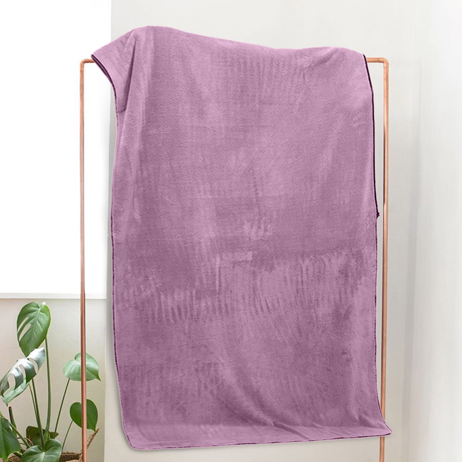 PALIFEUR Extra Large Bath Towels, Soft Highly Absorbent Bath Towels Microfiber Velvet Towels Lightweight Quick Drying Towels for Bathroom Beach, Spa, Shower, Hotel-27.5×55.1