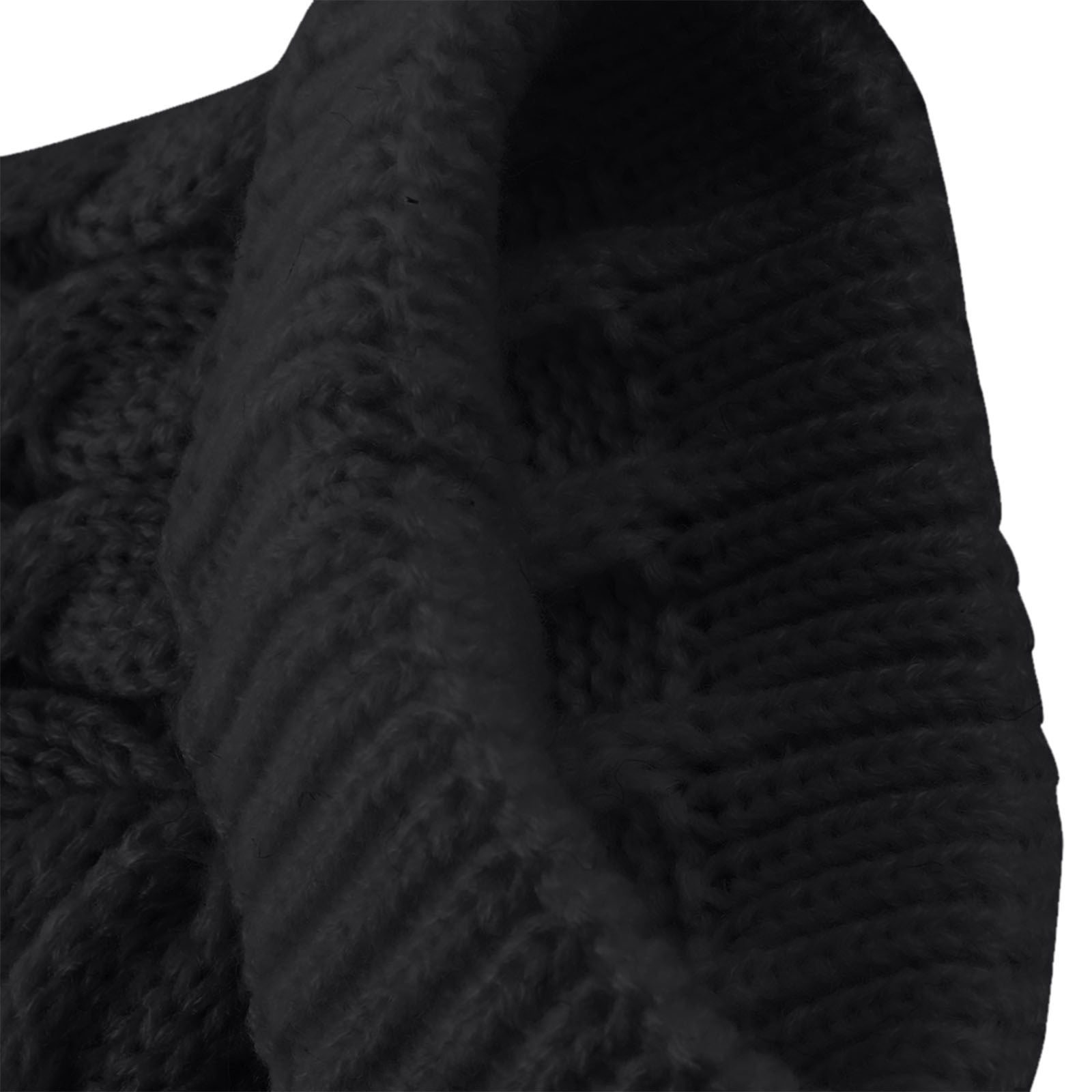 Xuniizn Dog Sweater for Small Medium Dogs, Warm Comfortable Winter Pet Clothes, Cute Knitted Sleeveless Pet Sweaters for Puppies, Cats, Dog Apparel & Accessories S Black - Image 7