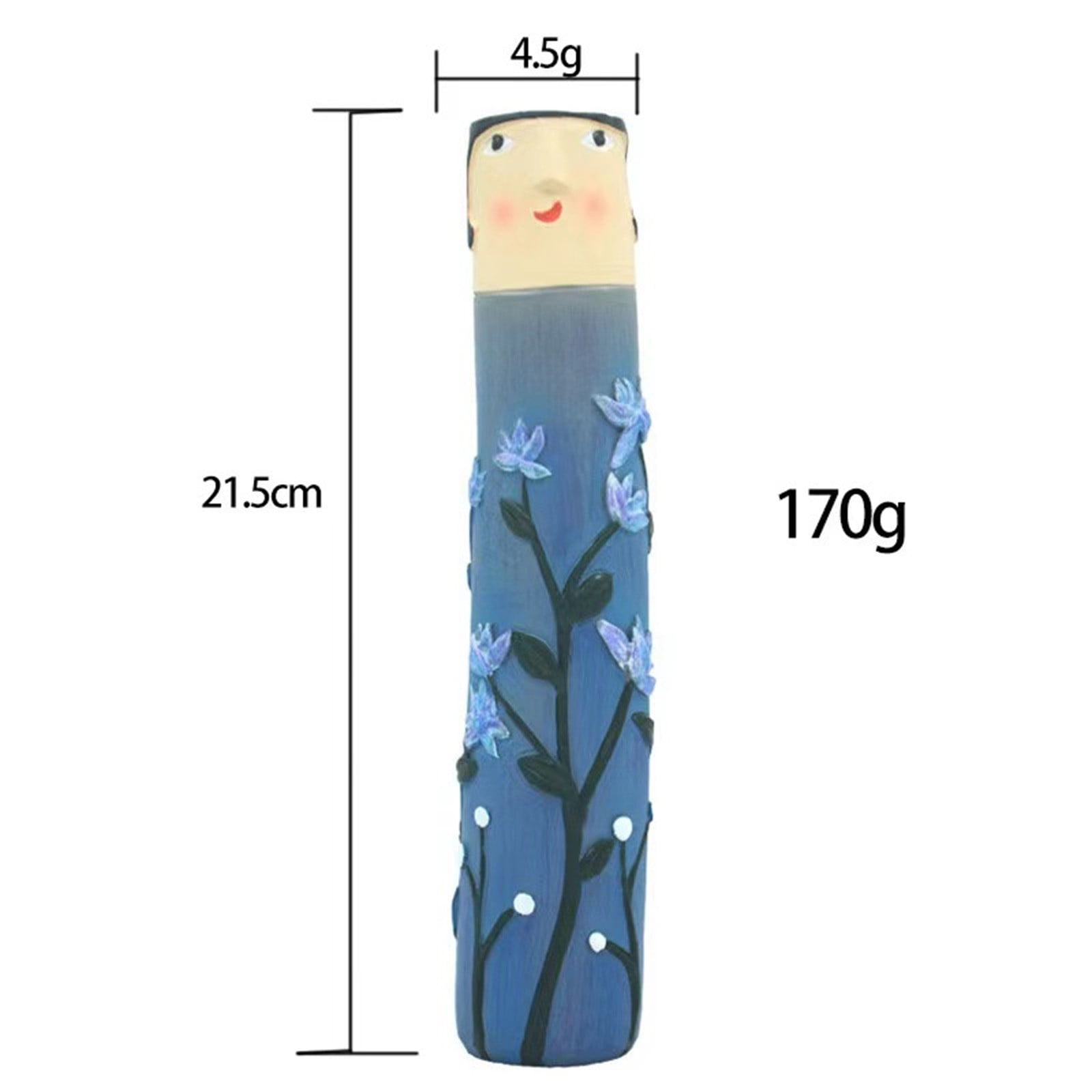 Xuniizn Flower Vase Resin Vases for Centerpieces, Home & Garden Arrangements, Versatile & Durable Essential for Modern & Classic Styles Available, Small Vases Home Decor, Artificial Flowers VASE-H - Image 3