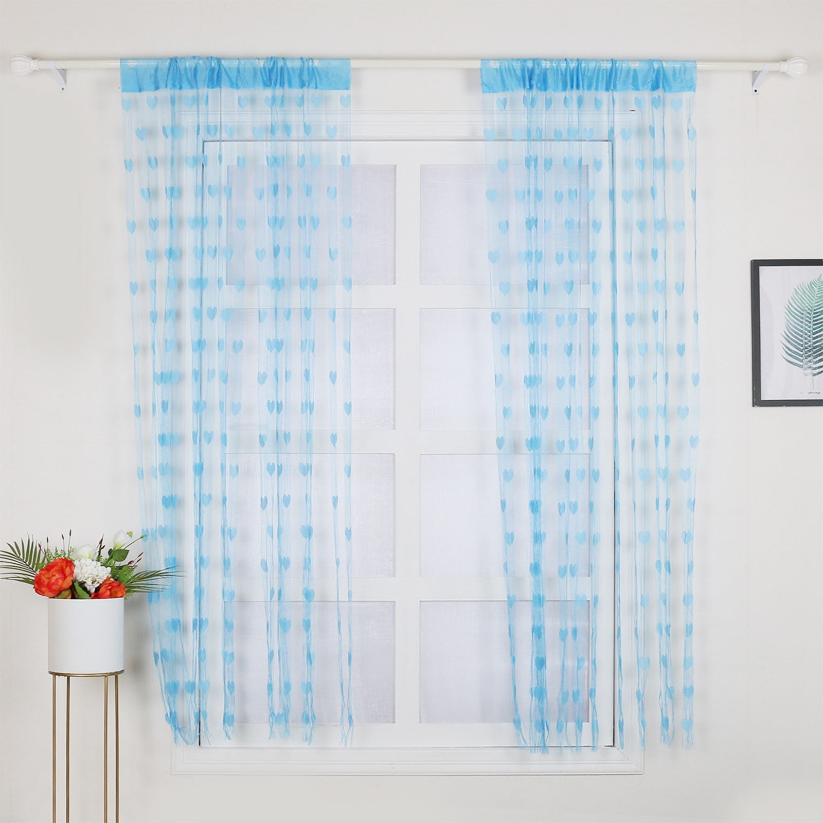 Xuniizn Blackout Curtains for Bedroom Thermal Insulated - Cloth Black Out Curtains 2 Panels Set Room Darkening Window Curtains for Living Room CTN-E - Image 5